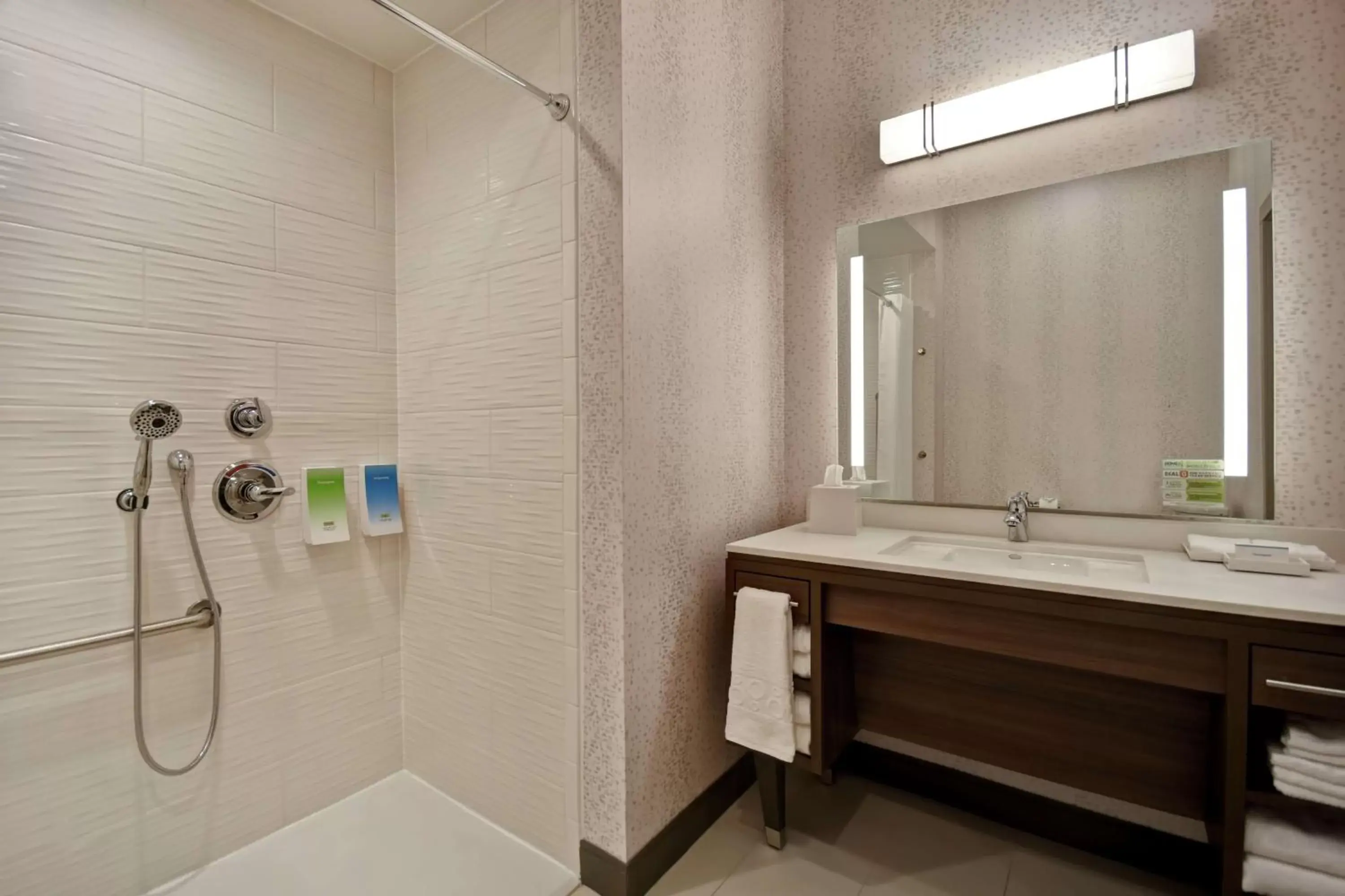 Bathroom in Home2 Suites by Hilton Wichita Northeast