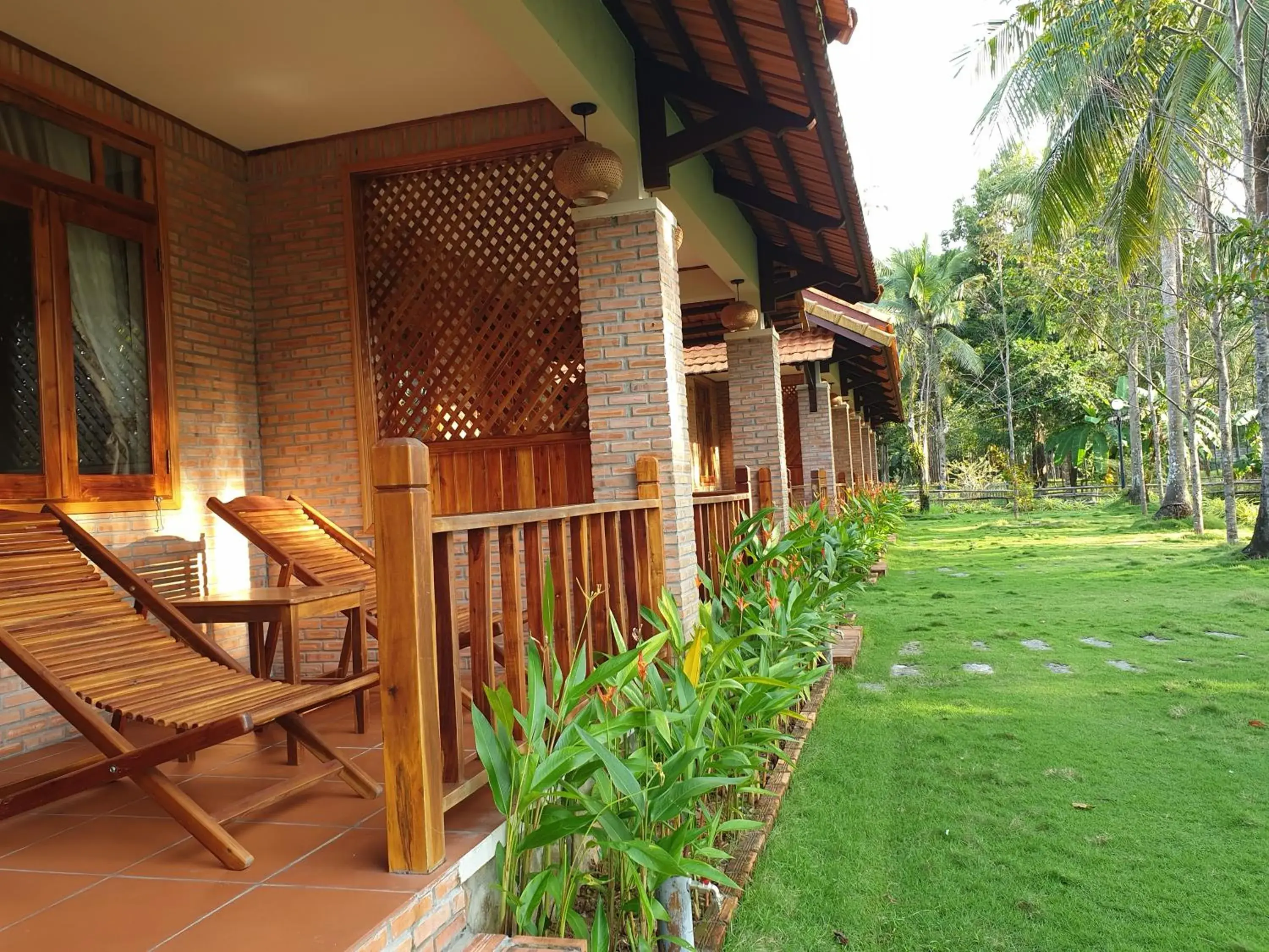 Balcony/Terrace, Property Building in The Garden House Phu Quoc Resort