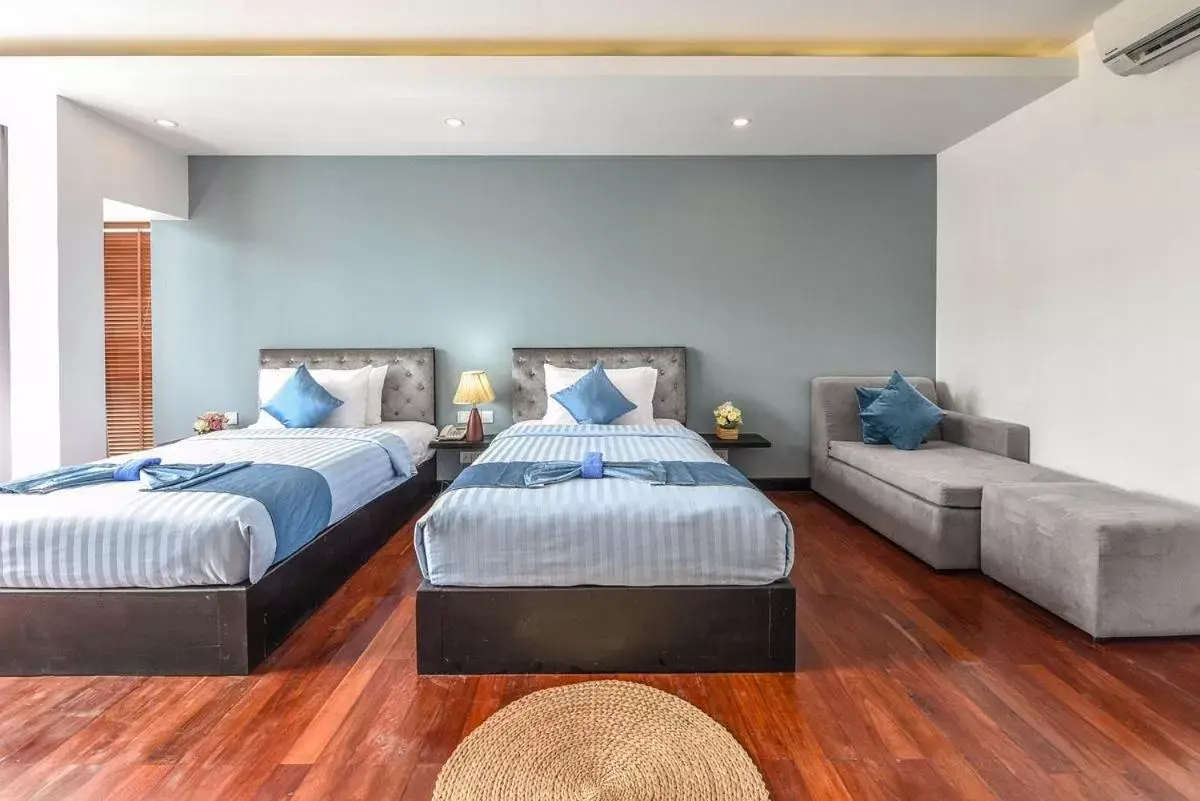 Bed in Hotel La Maravilla Bed in Hotel La Maravilla