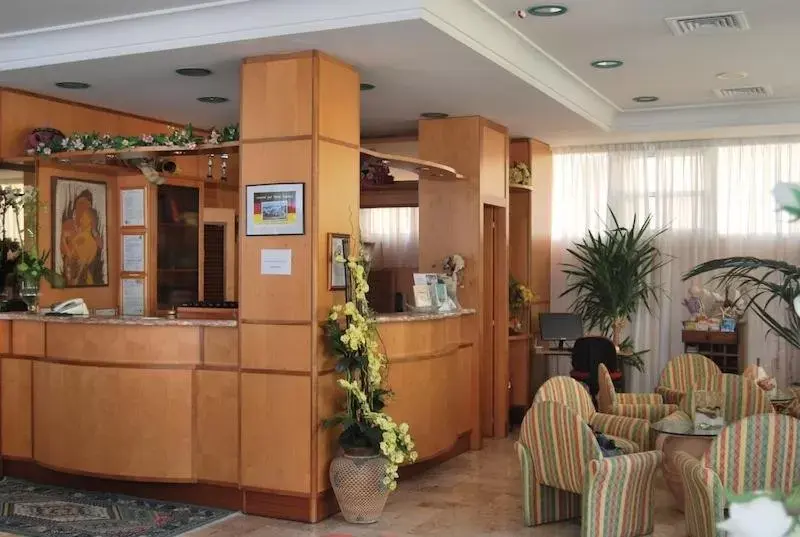 Lobby or reception in Hotel Acerboli