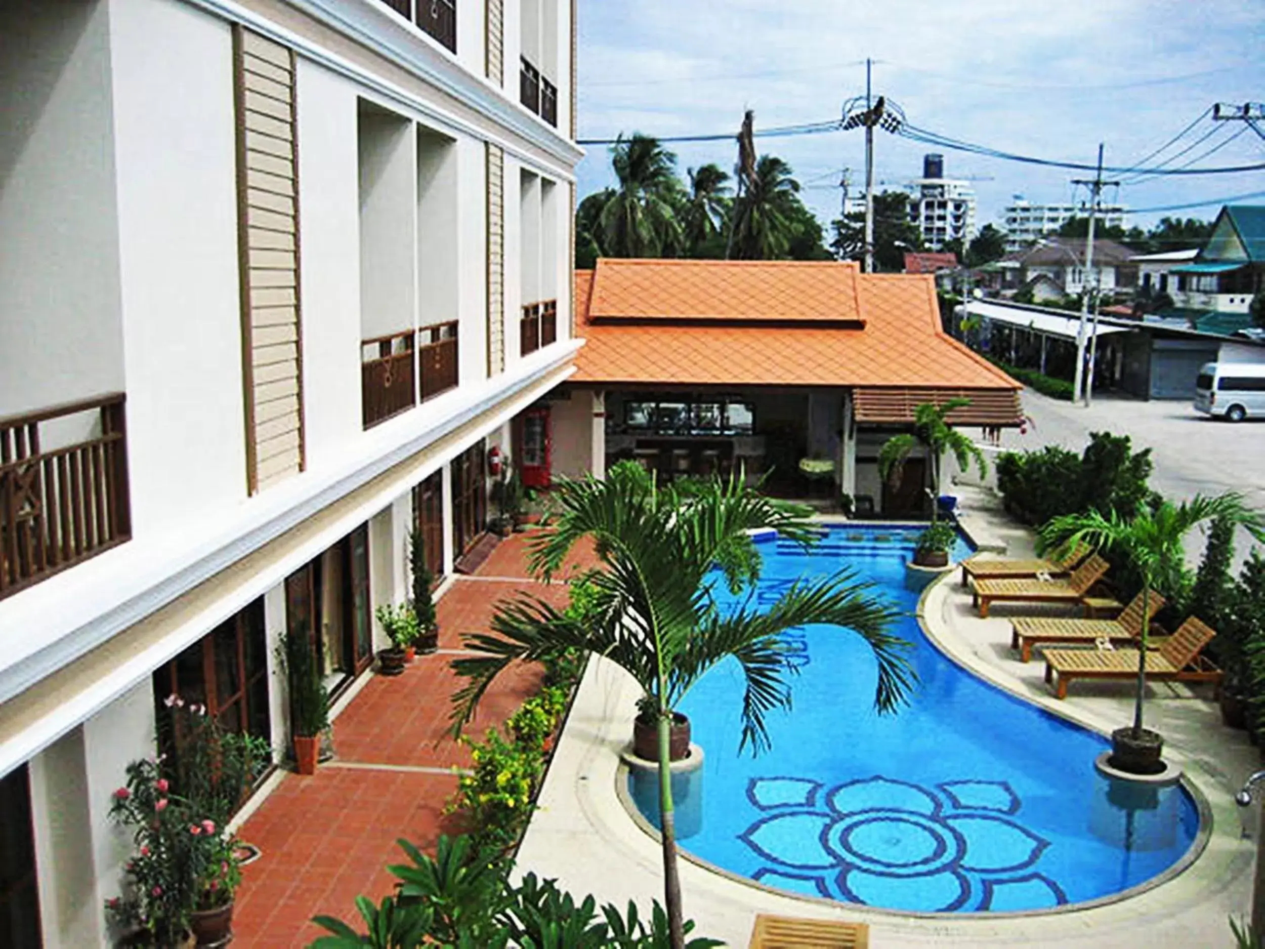 Swimming pool, Pool View in Narawan Hotel, Hua Hin