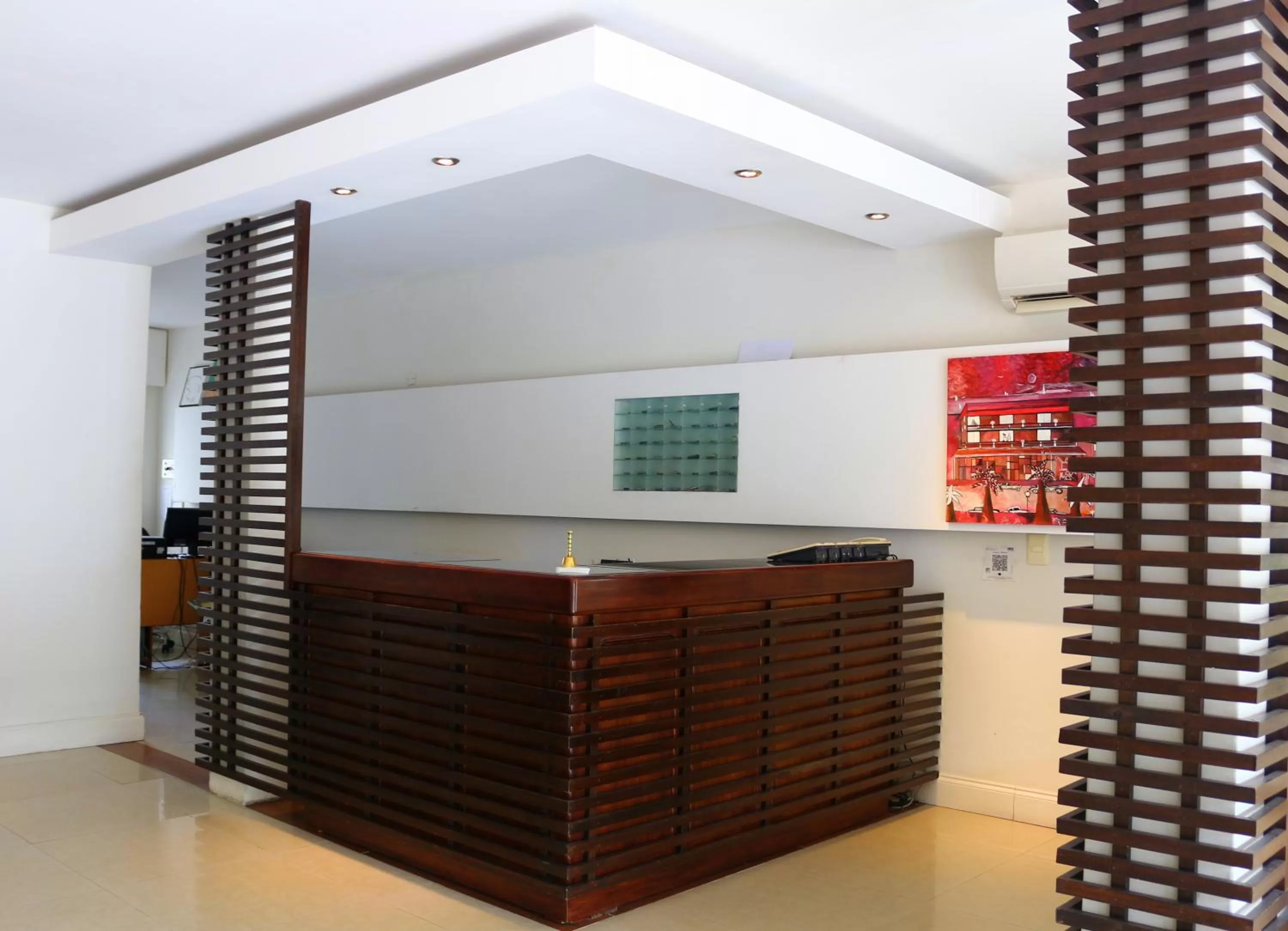 Lobby or reception in Hotel San Martin