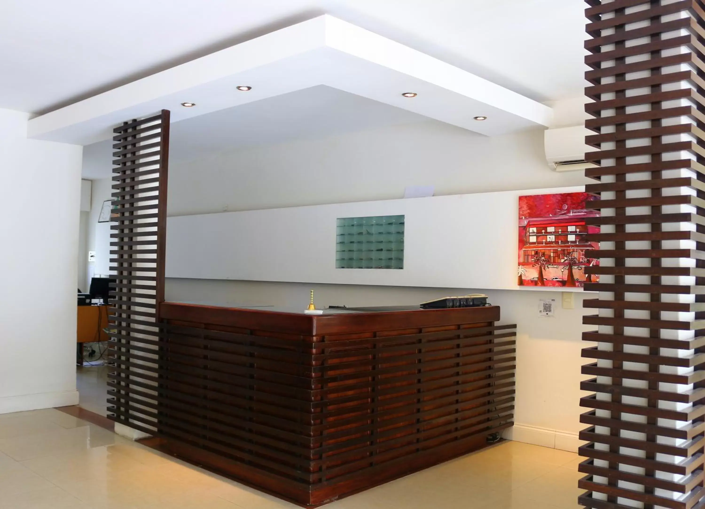 Lobby or reception in Hotel San Martin Lobby or reception in Hotel San Martin