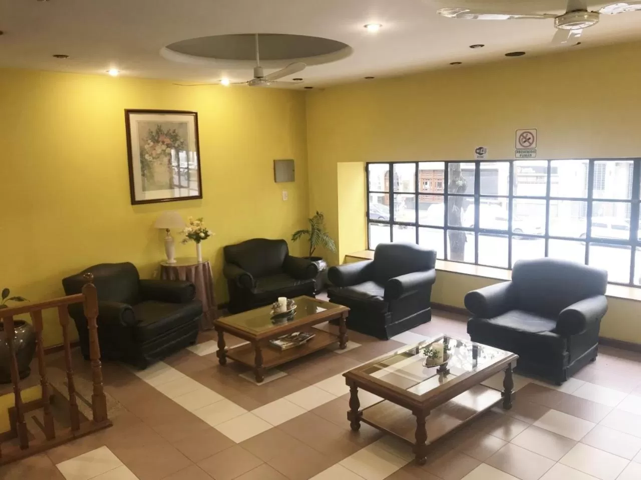 Living room in Hotel Alcazar