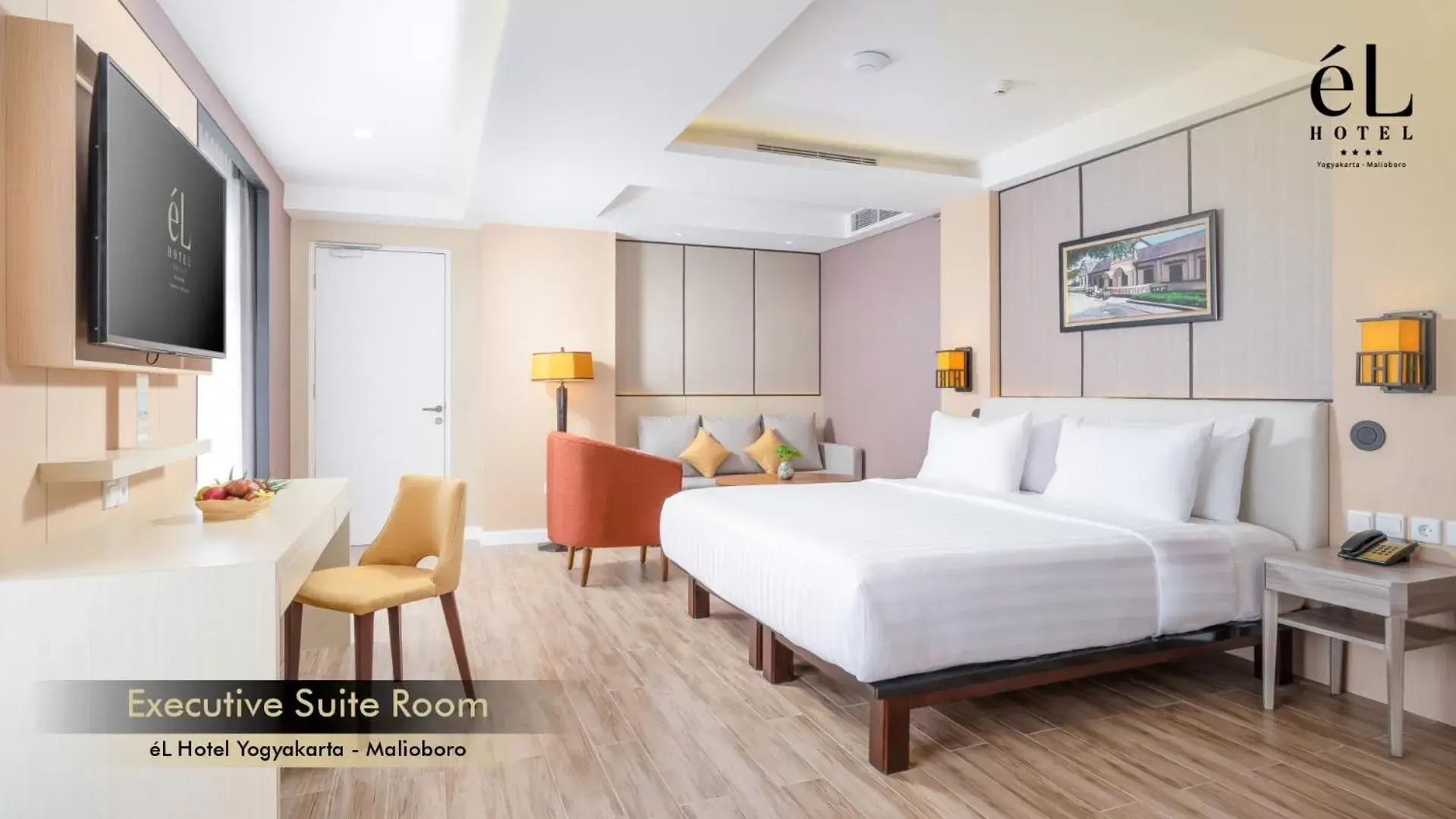 Bedroom in eL Hotel Yogyakarta Malioboro