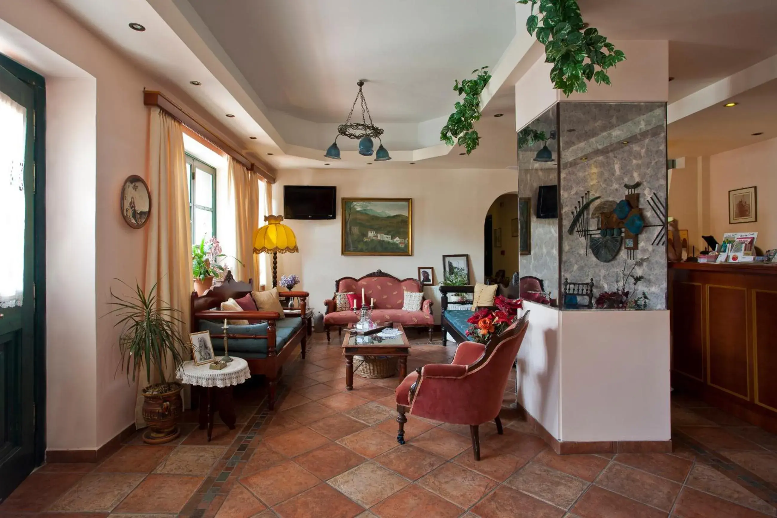 Lobby or reception, Lobby/Reception in Apollon Hotel