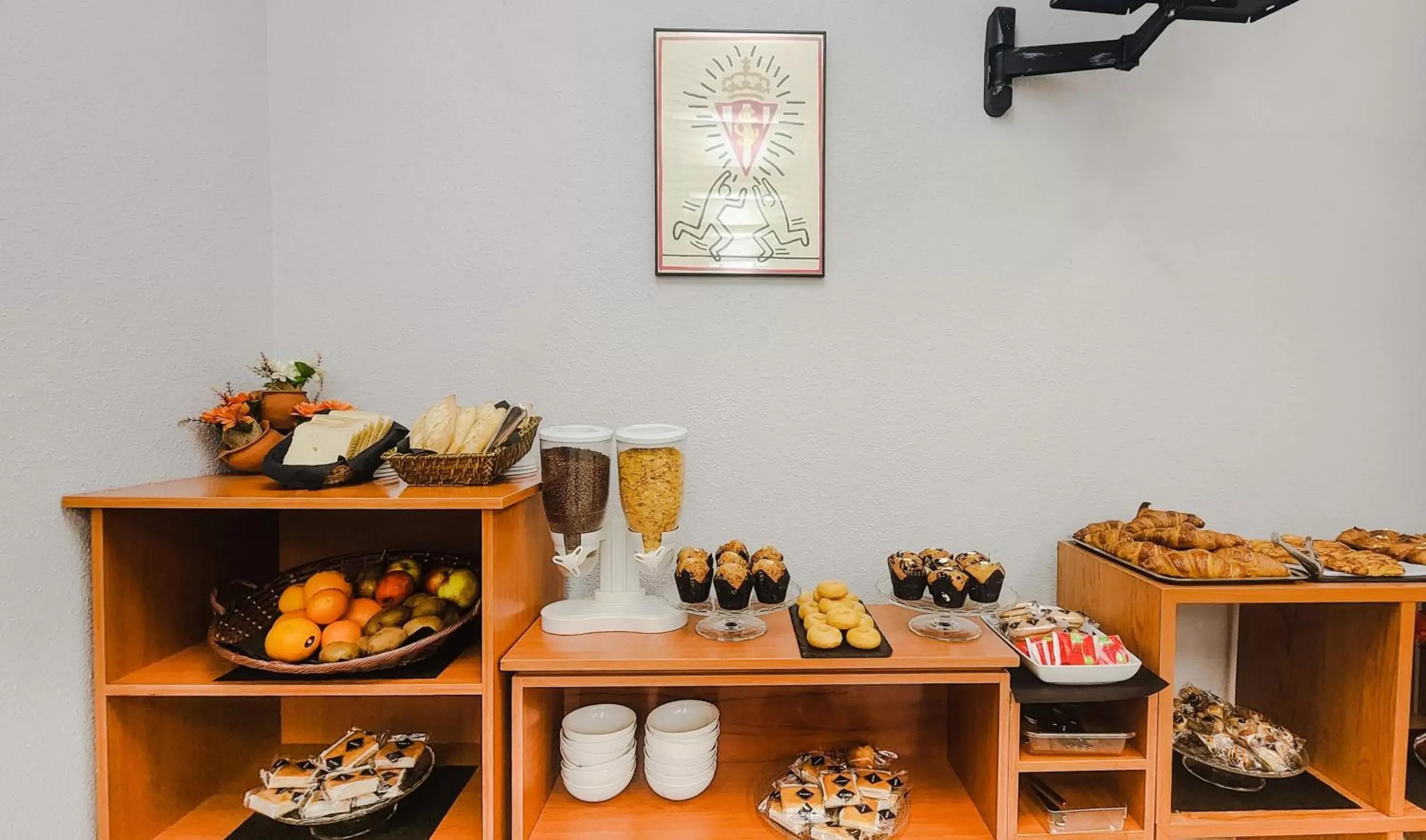 Breakfast, Food in Hotel Faranda Express Pathos Gijón