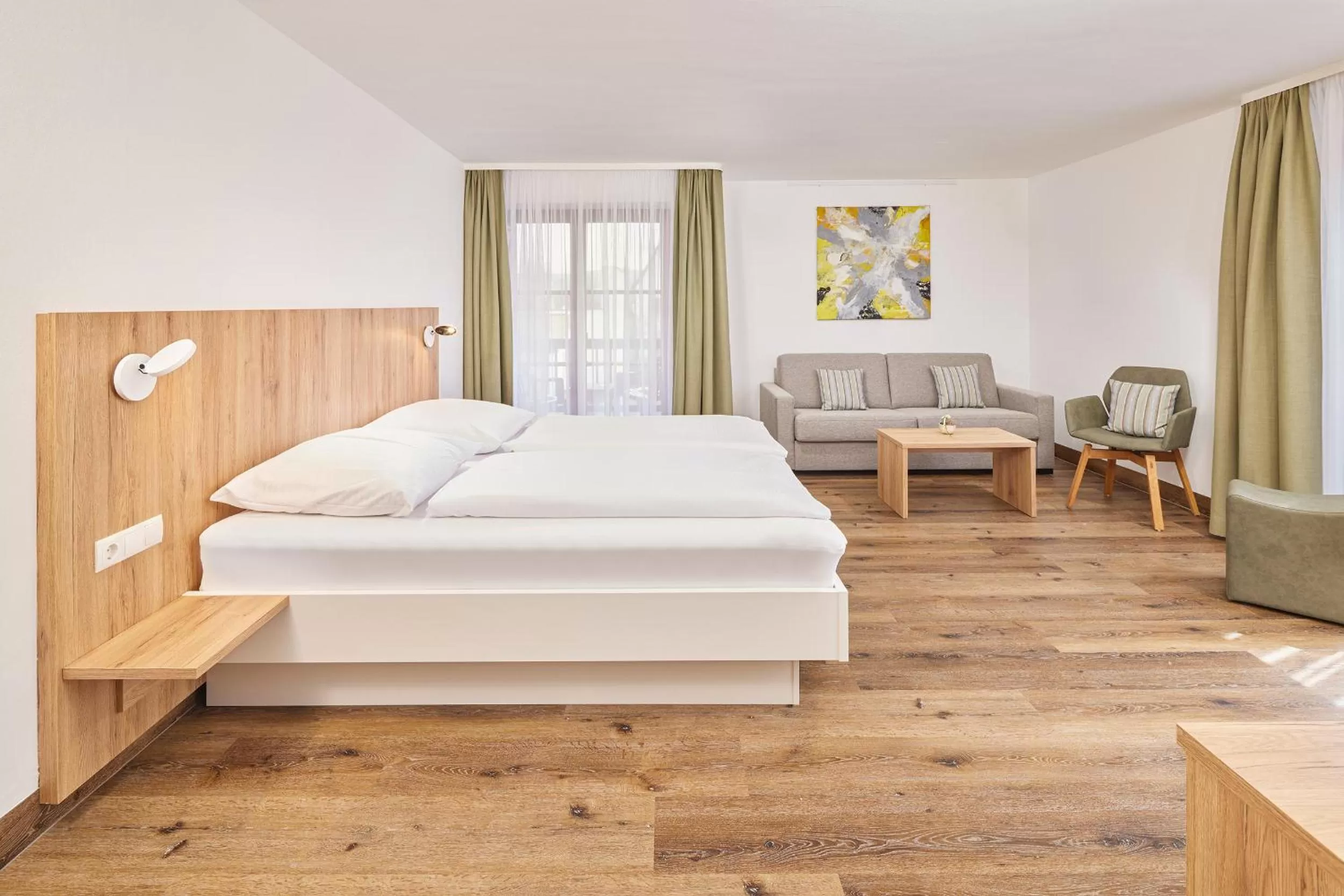 Bed in Hotel Garni Gästehaus am Mühlbach