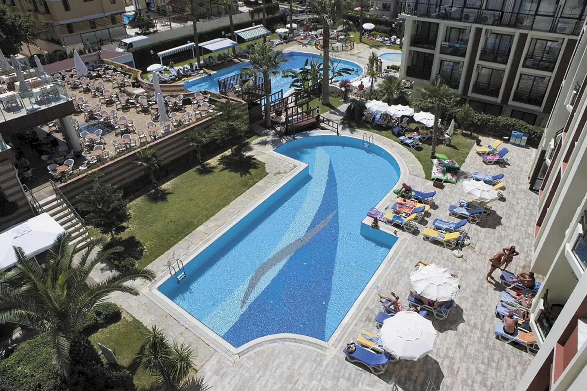 Restaurant/places to eat, Pool View in Pırıl Hotel Thermal&Beauty SPA