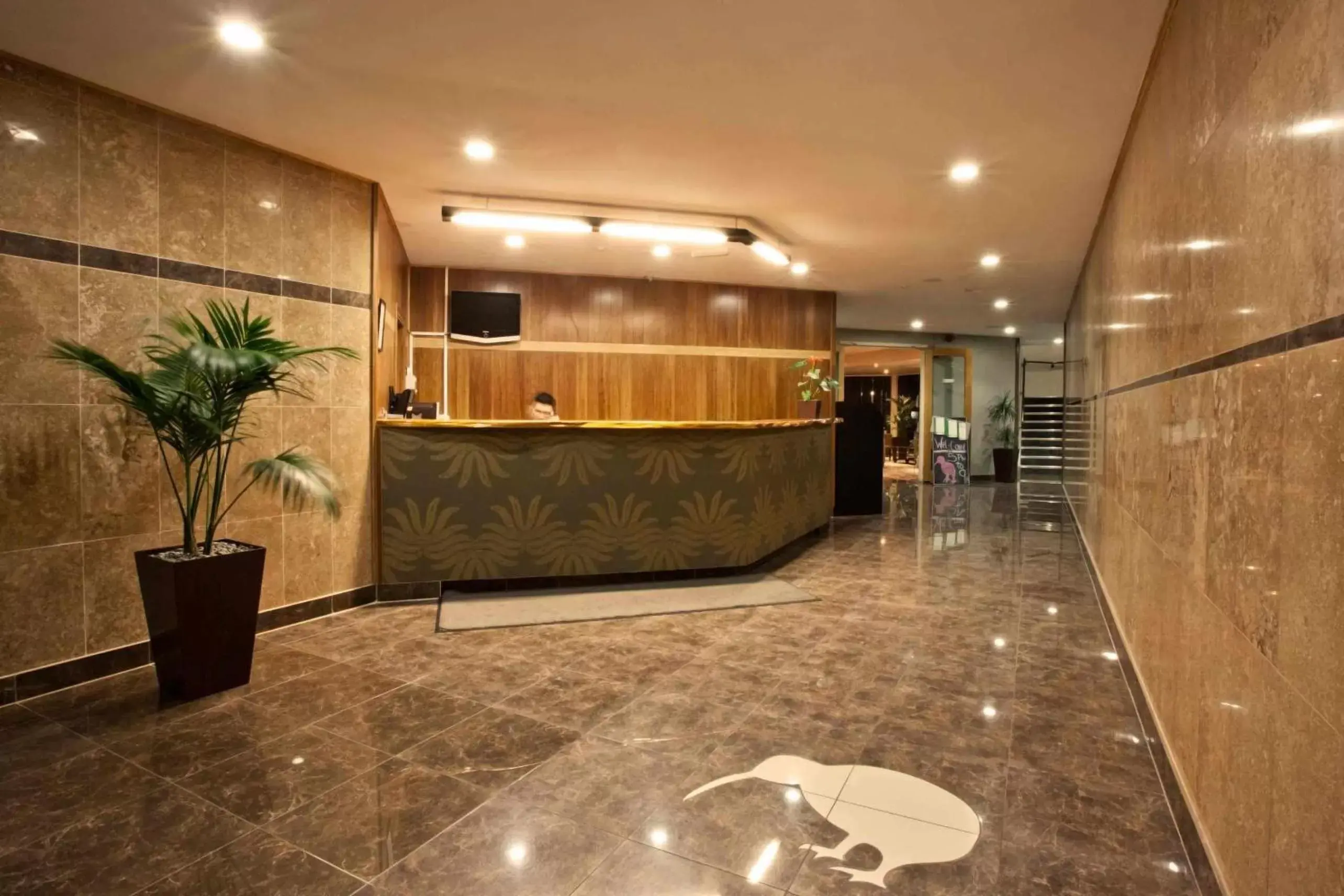 Lobby or reception, Lobby/Reception in Auckland Airport Kiwi Hotel