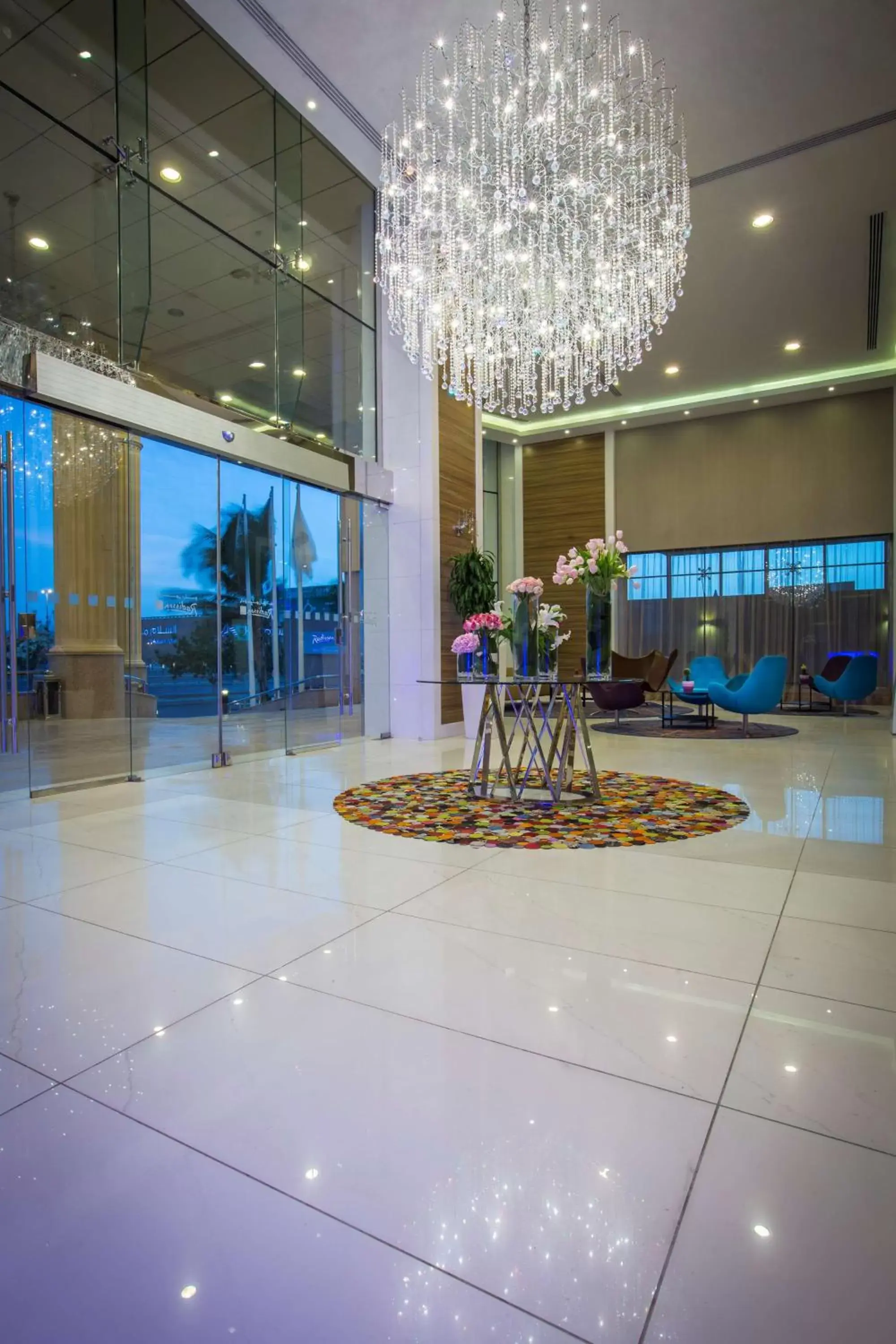 Lobby or reception in Radisson Blu Plaza Jeddah Lobby or reception in Radisson Blu Plaza Jeddah