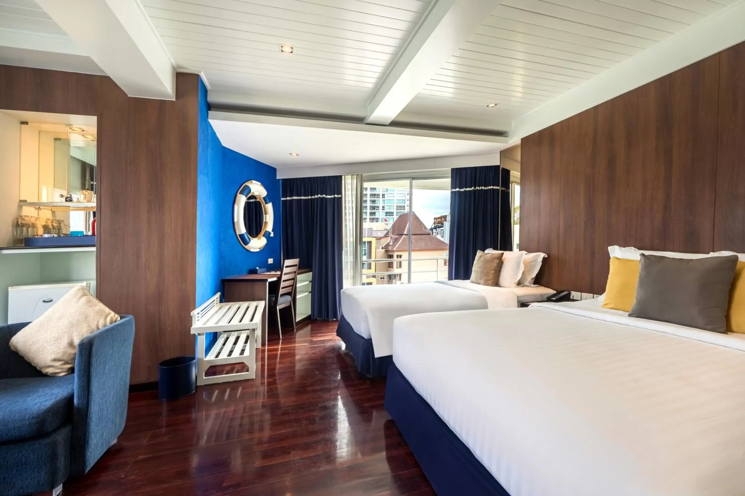 Bedroom in A-One The Royal Cruise Hotel Pattaya - SHA Extra Plus