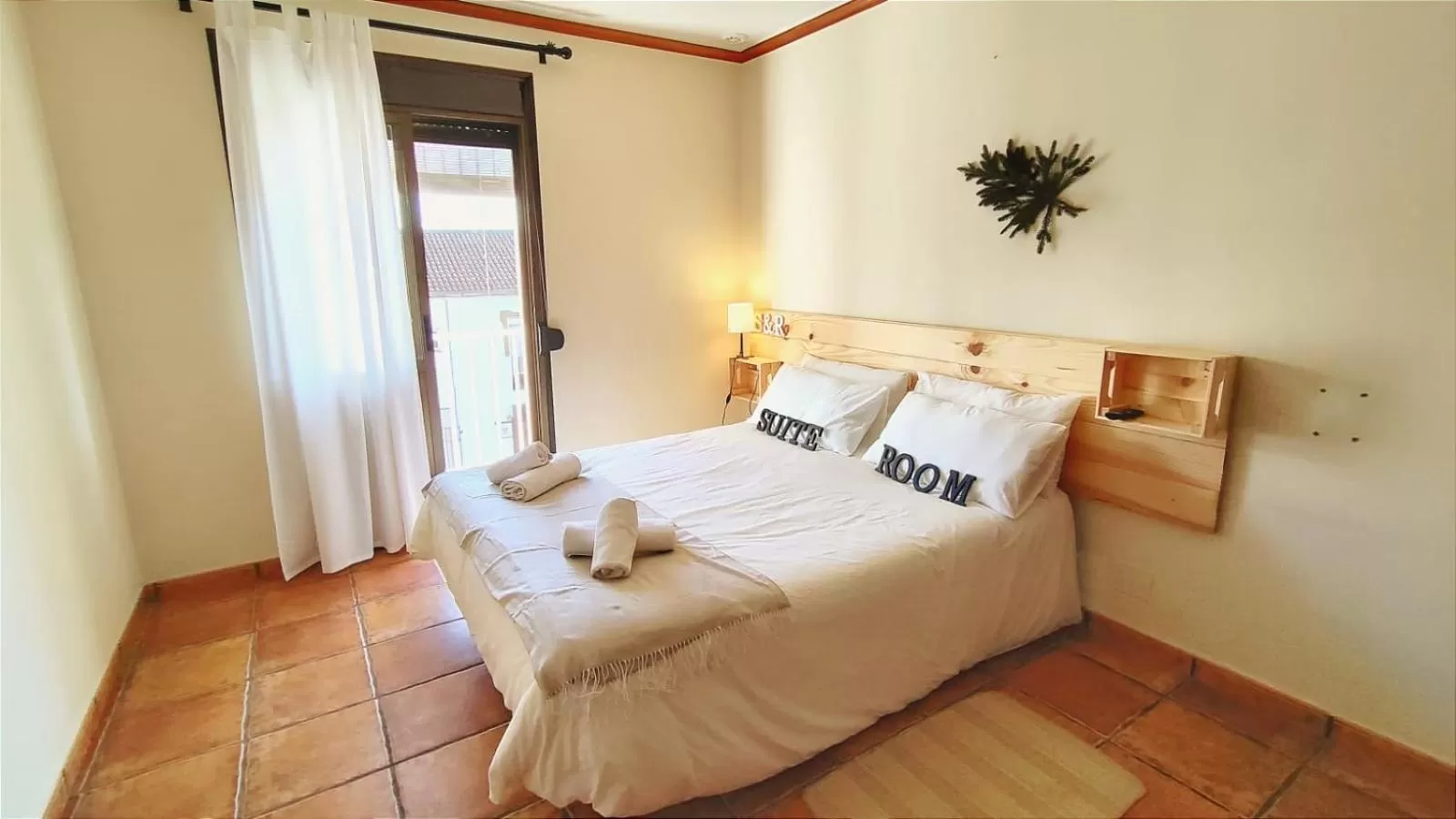 Bed in El Bosque Suites&Room