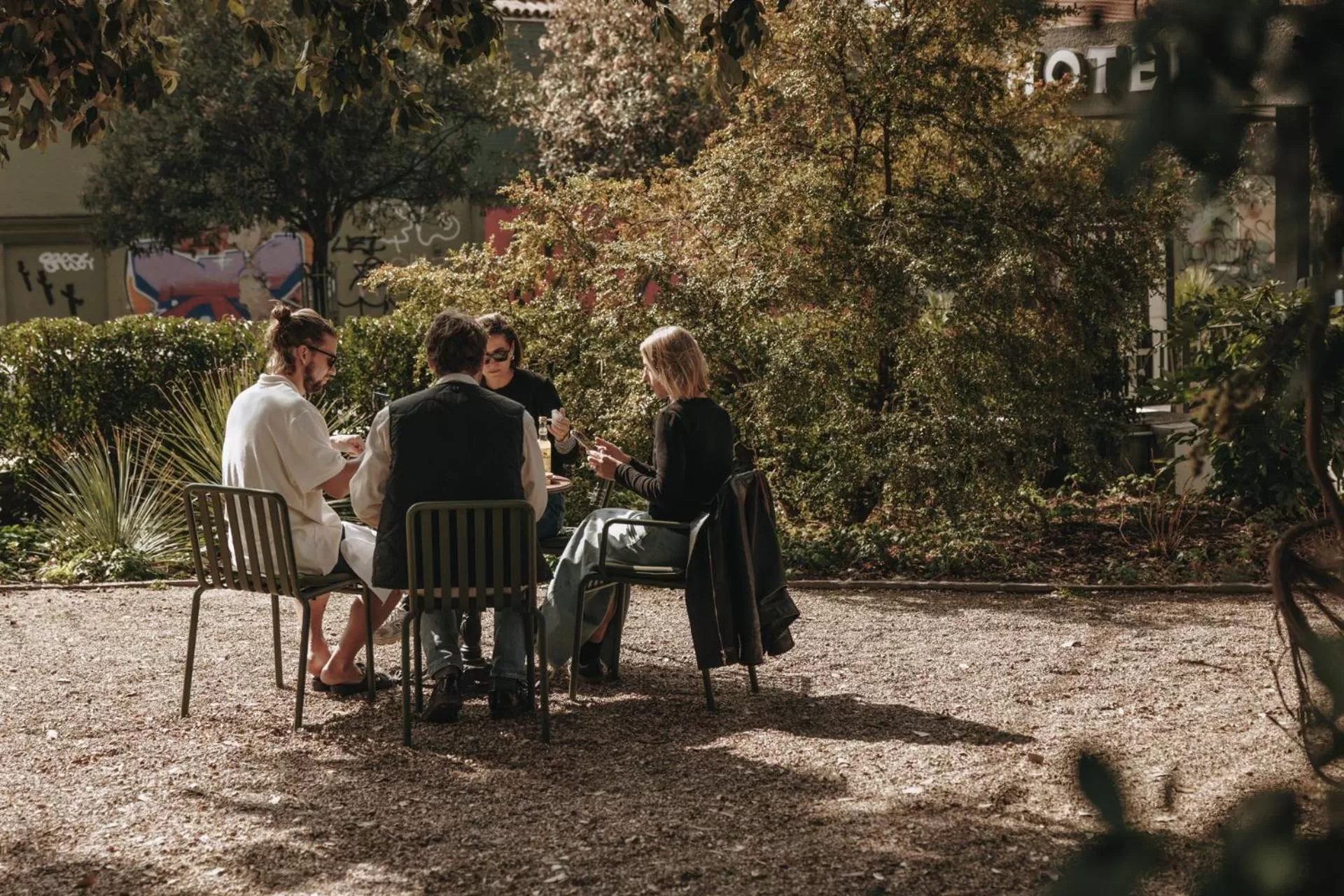 Balcony/Terrace in Parkhotel Mondschein, a Member of Design Hotels
