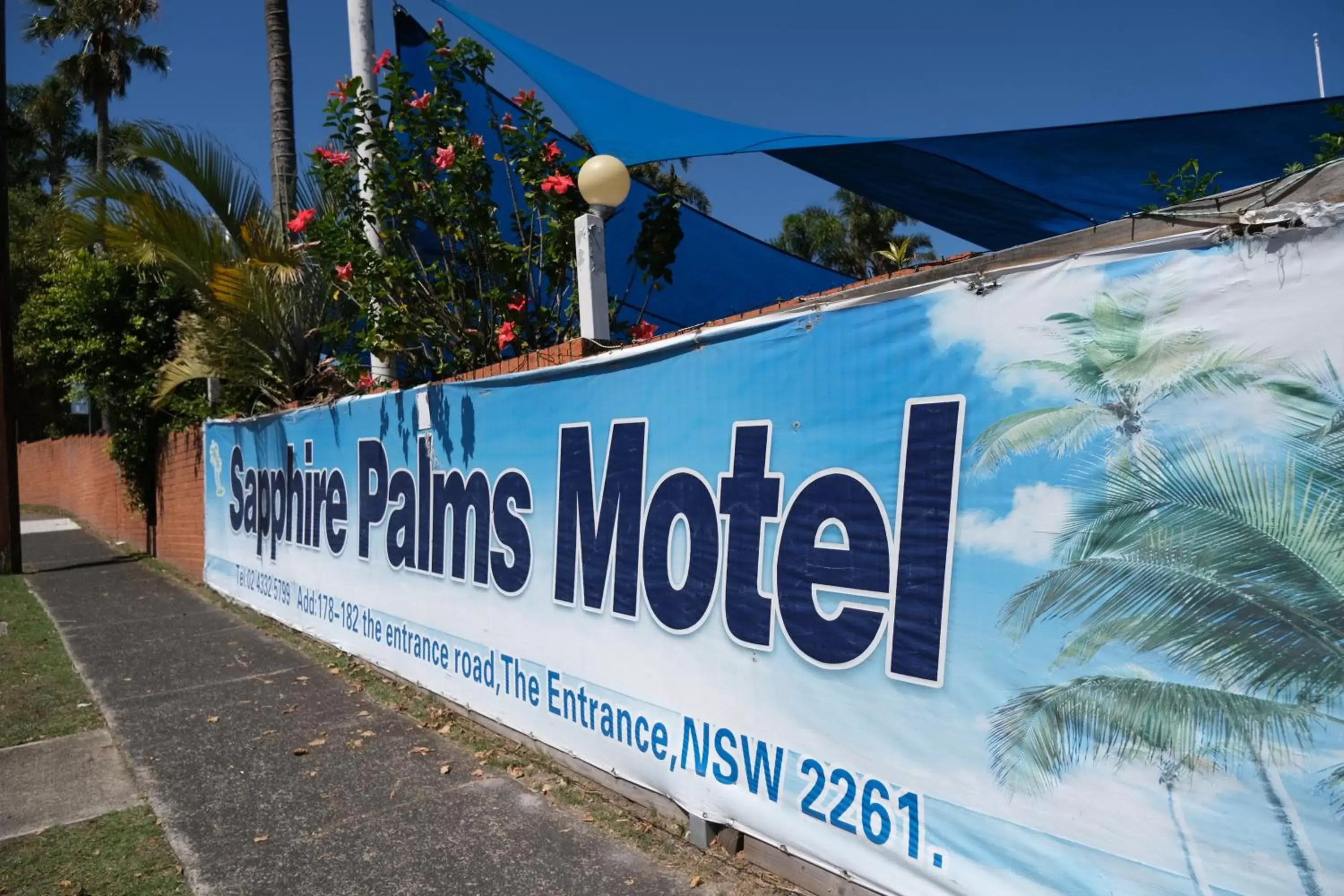 Logo/Certificate/Sign, Property Logo/Sign in Sapphire Palms Motel