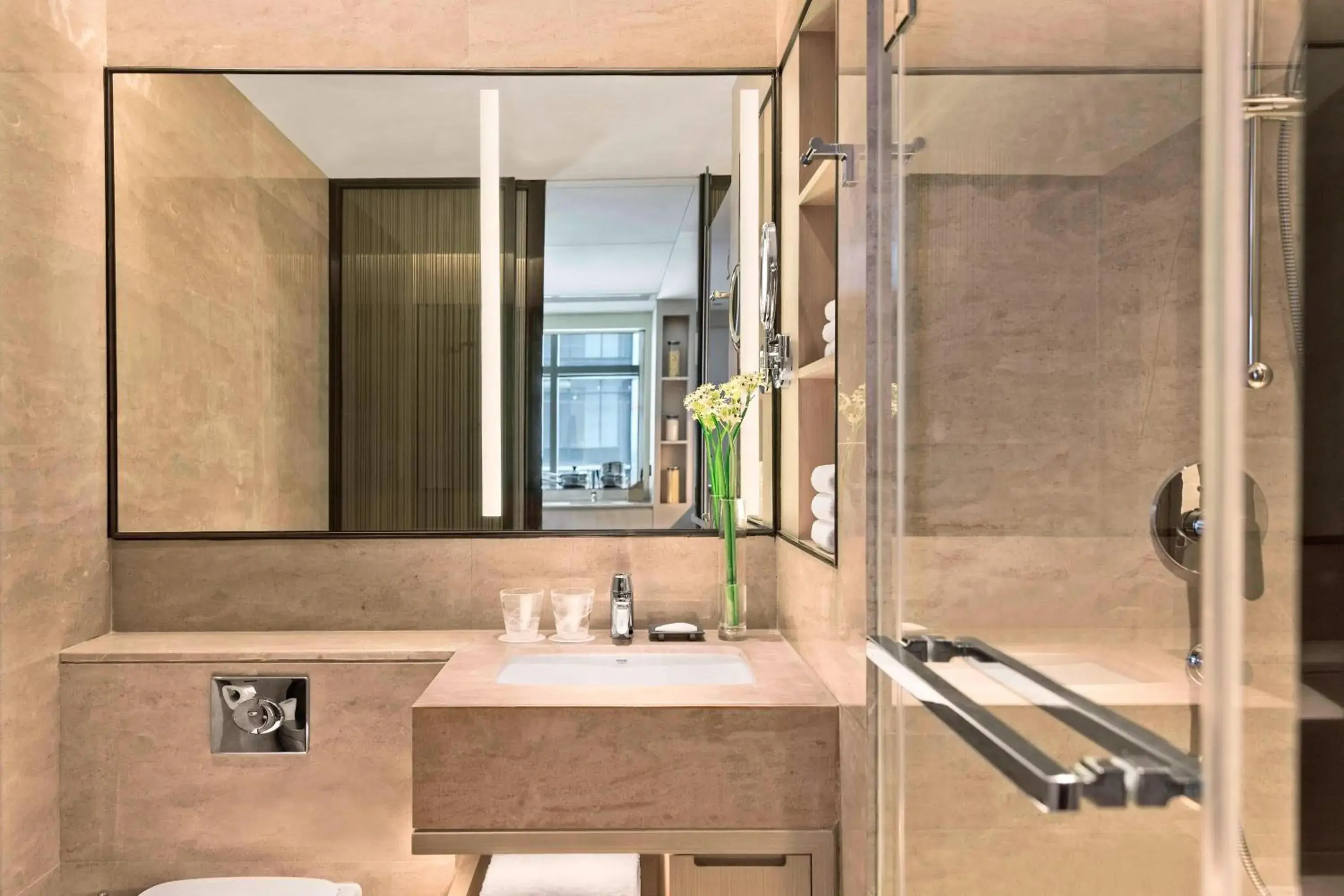 Bathroom in Marriott Executive Apartments Hangzhou Yuhang