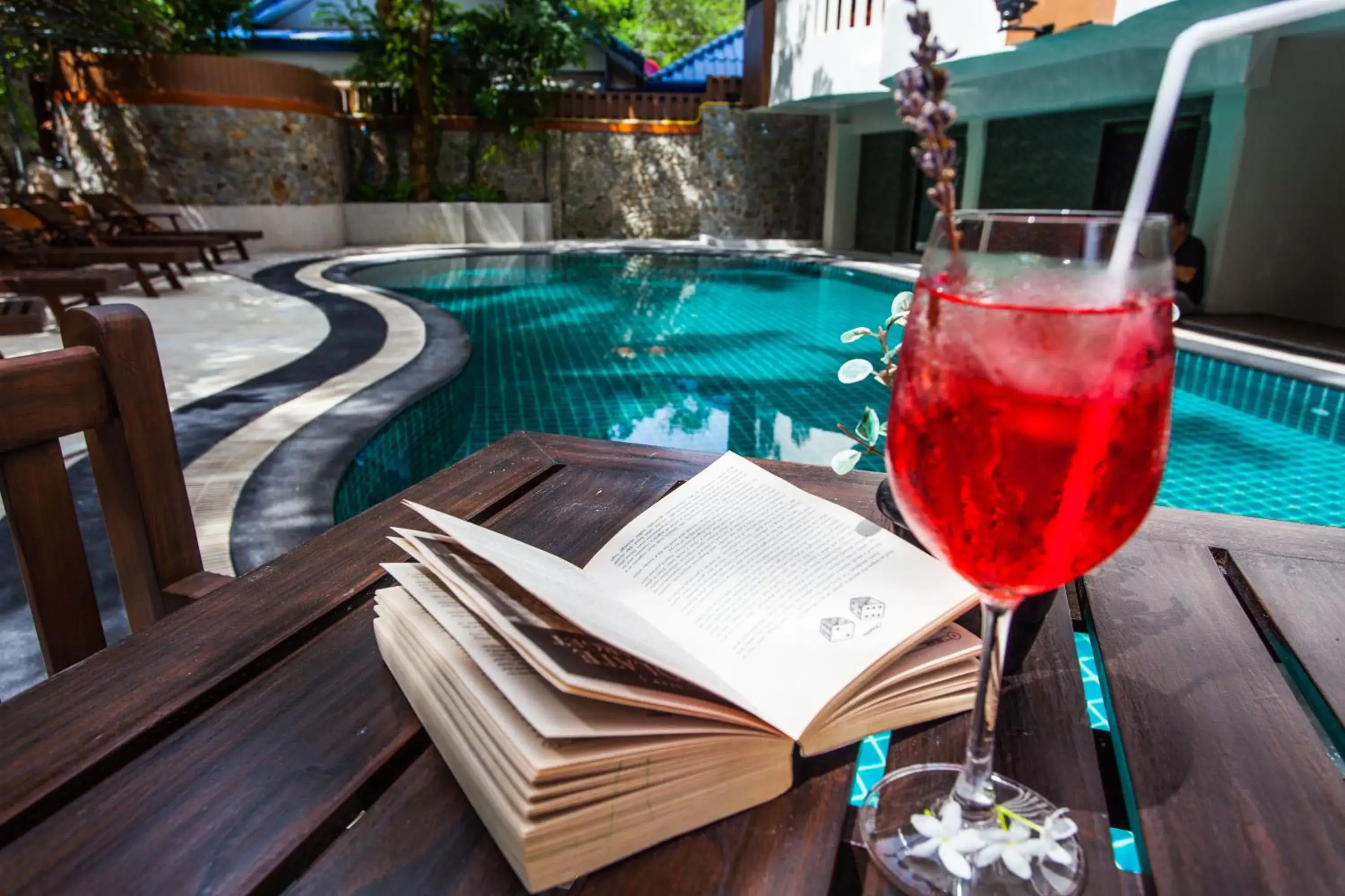 Swimming pool in Ratana Hill Patong Swimming pool in Ratana Hill Patong