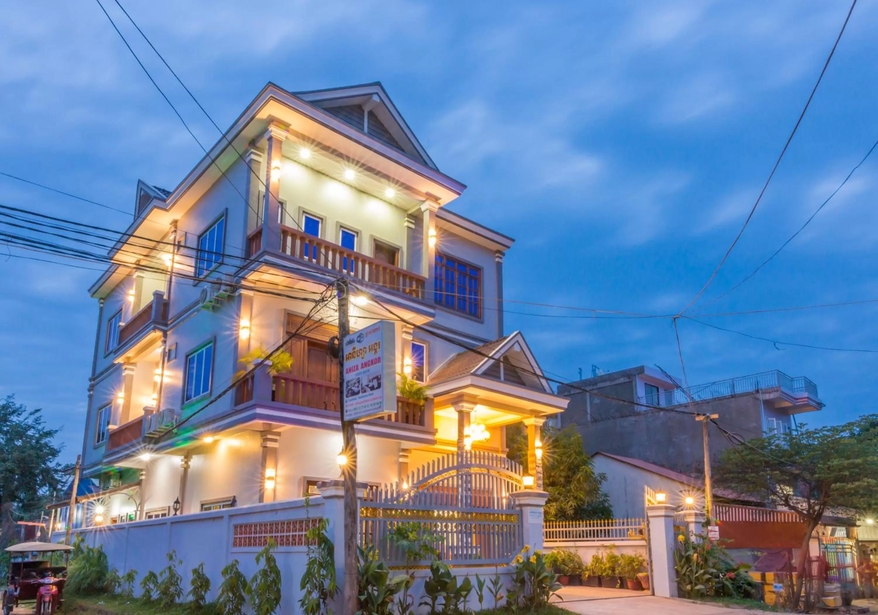 Property building in Aniza Angkor Villa