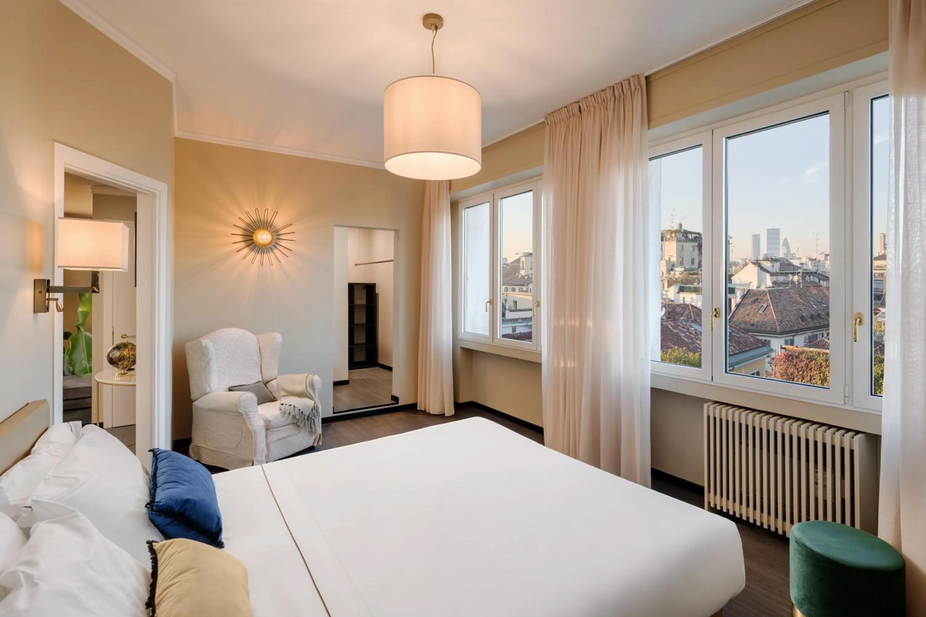 Bedroom, Bed in Hotel Mentana, by R Collection Hotels