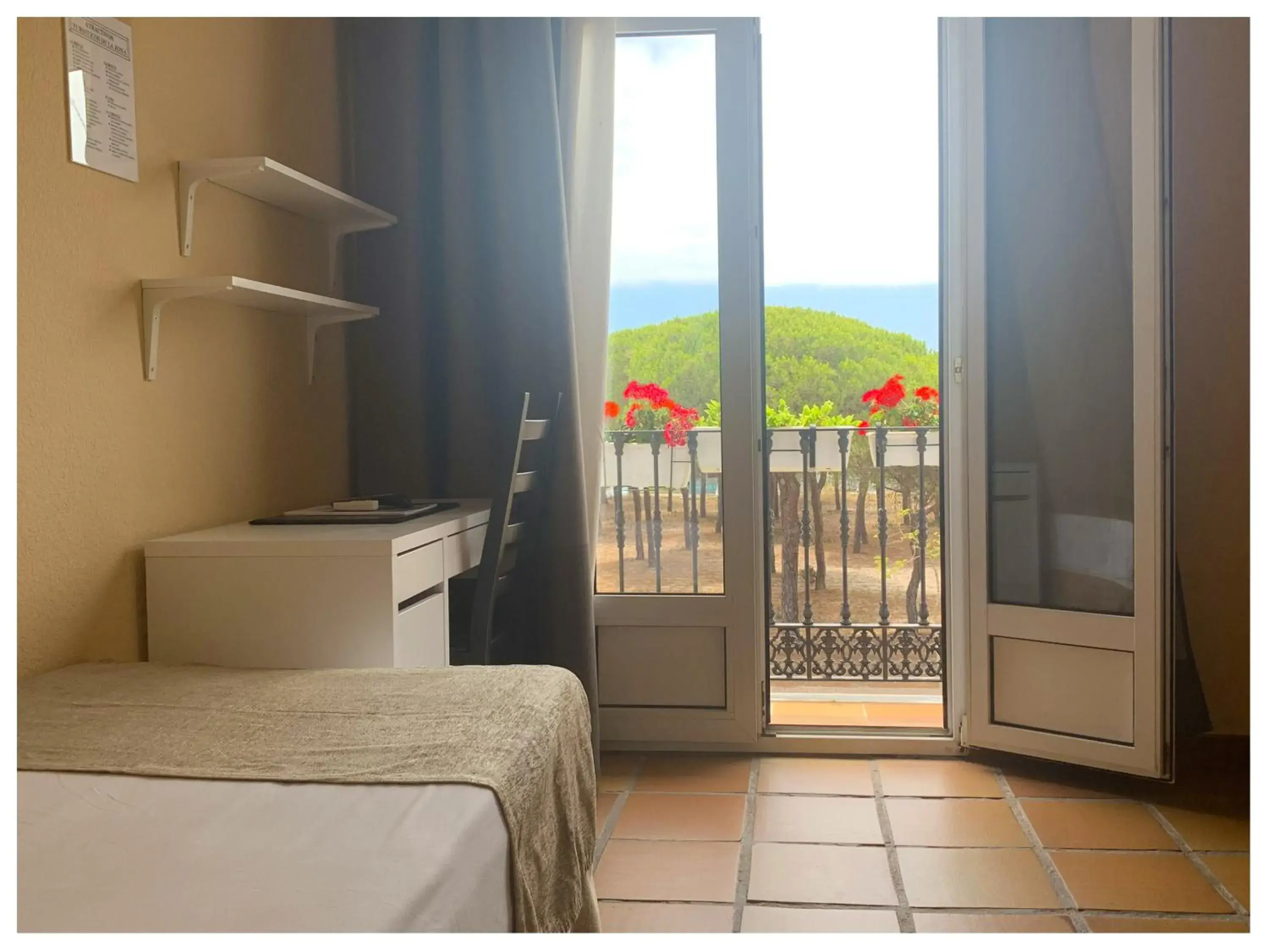 Balcony/Terrace in Hotel Albaida Nature