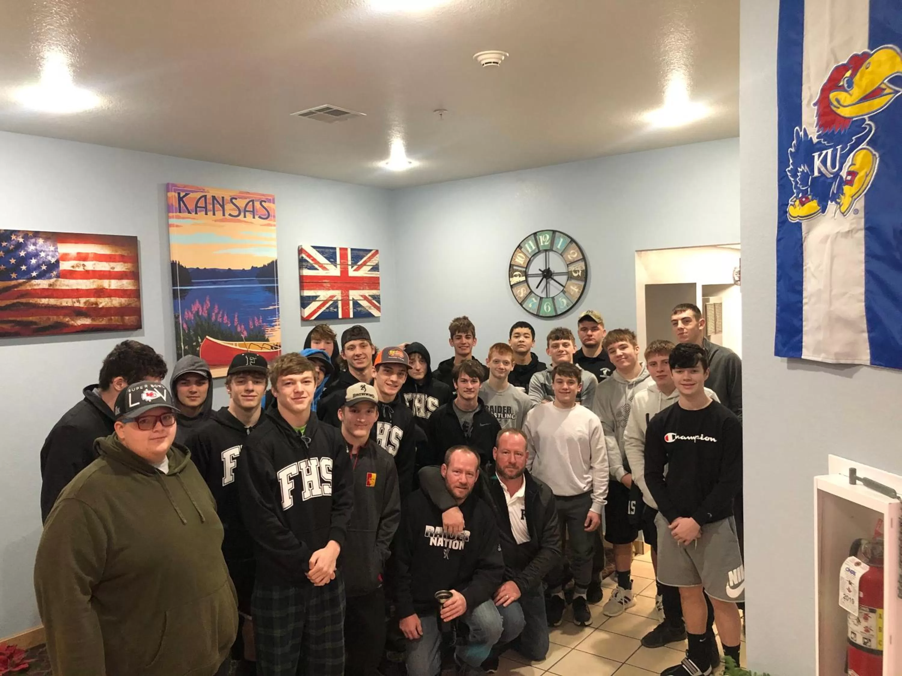 People in Garnett Hotel & RV Park