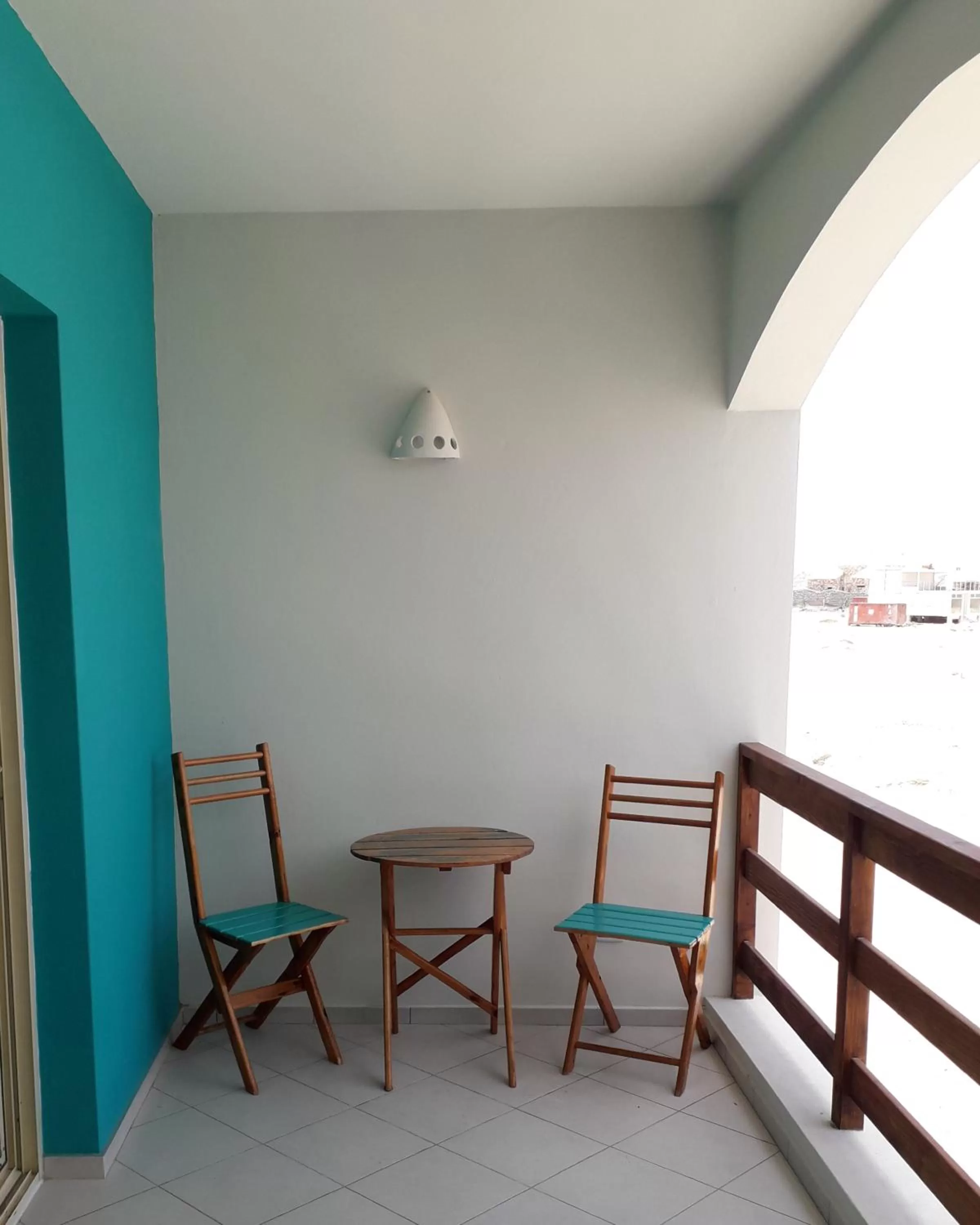 Balcony/Terrace in B&B Sereia Azul Boa Vista