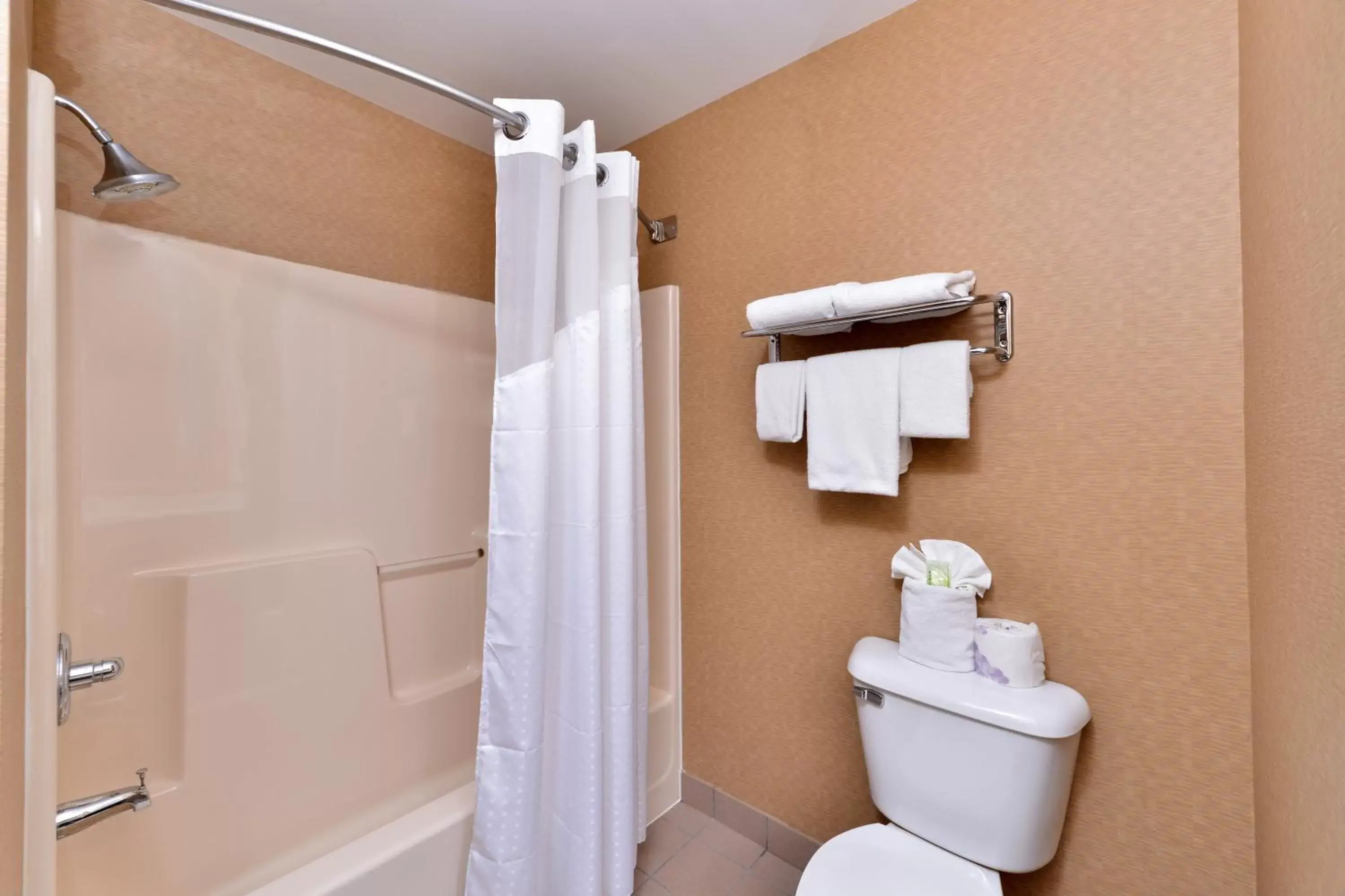 Bathroom in Holiday Inn Express Hotel & Suites Cincinnati-Blue Ash, an IHG Hotel