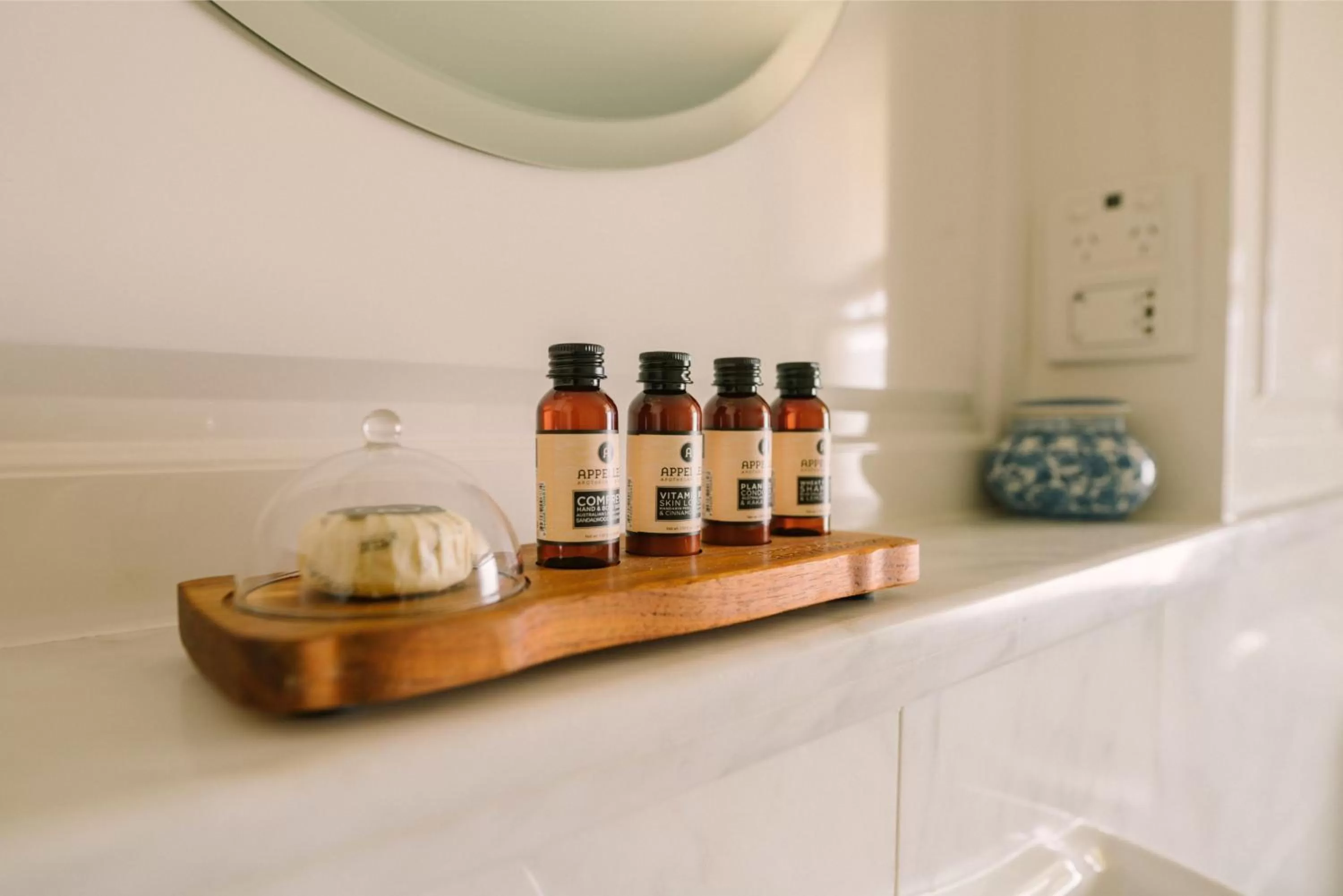 Shower in Chateau Yering