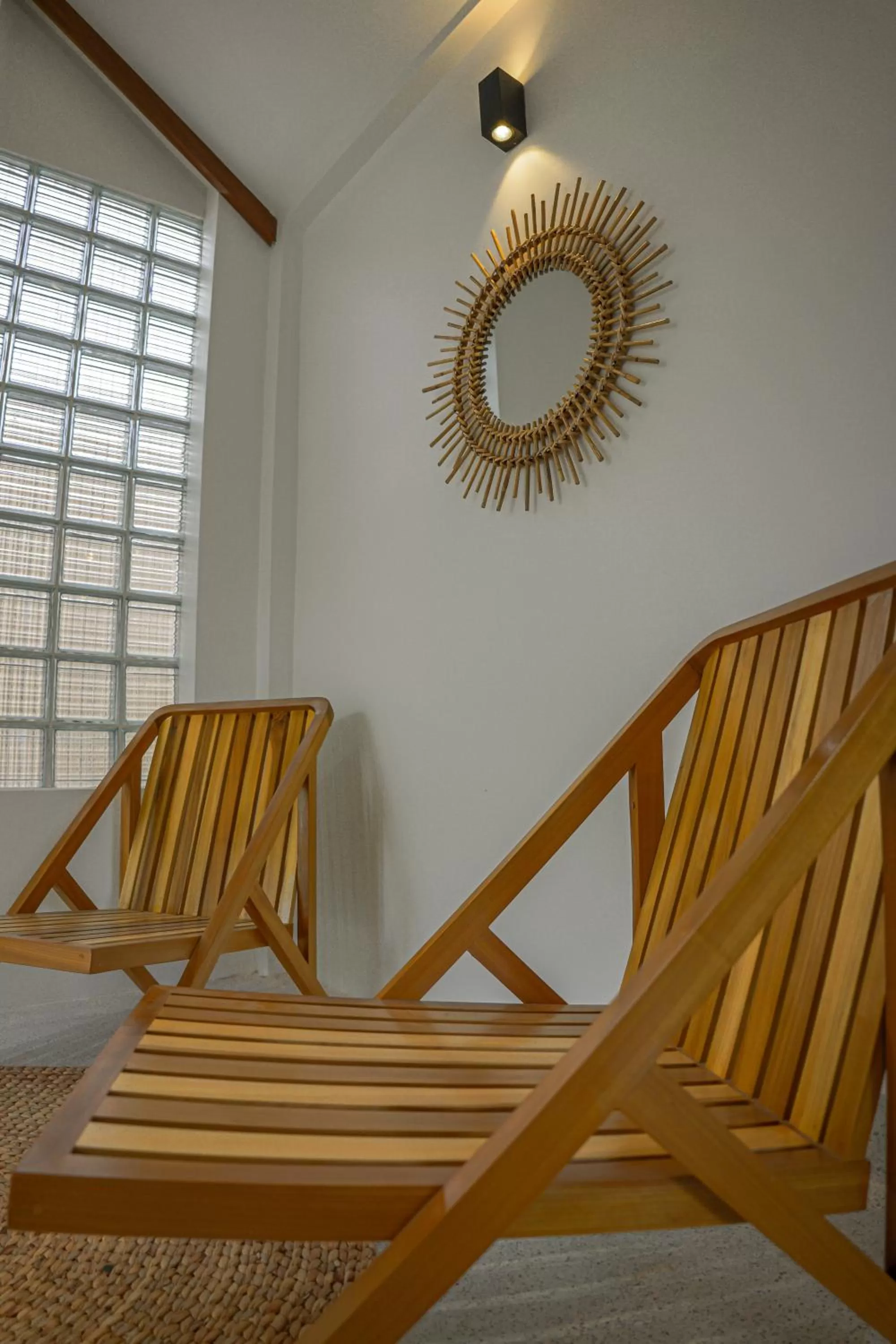 Seating area in Montagne Residence