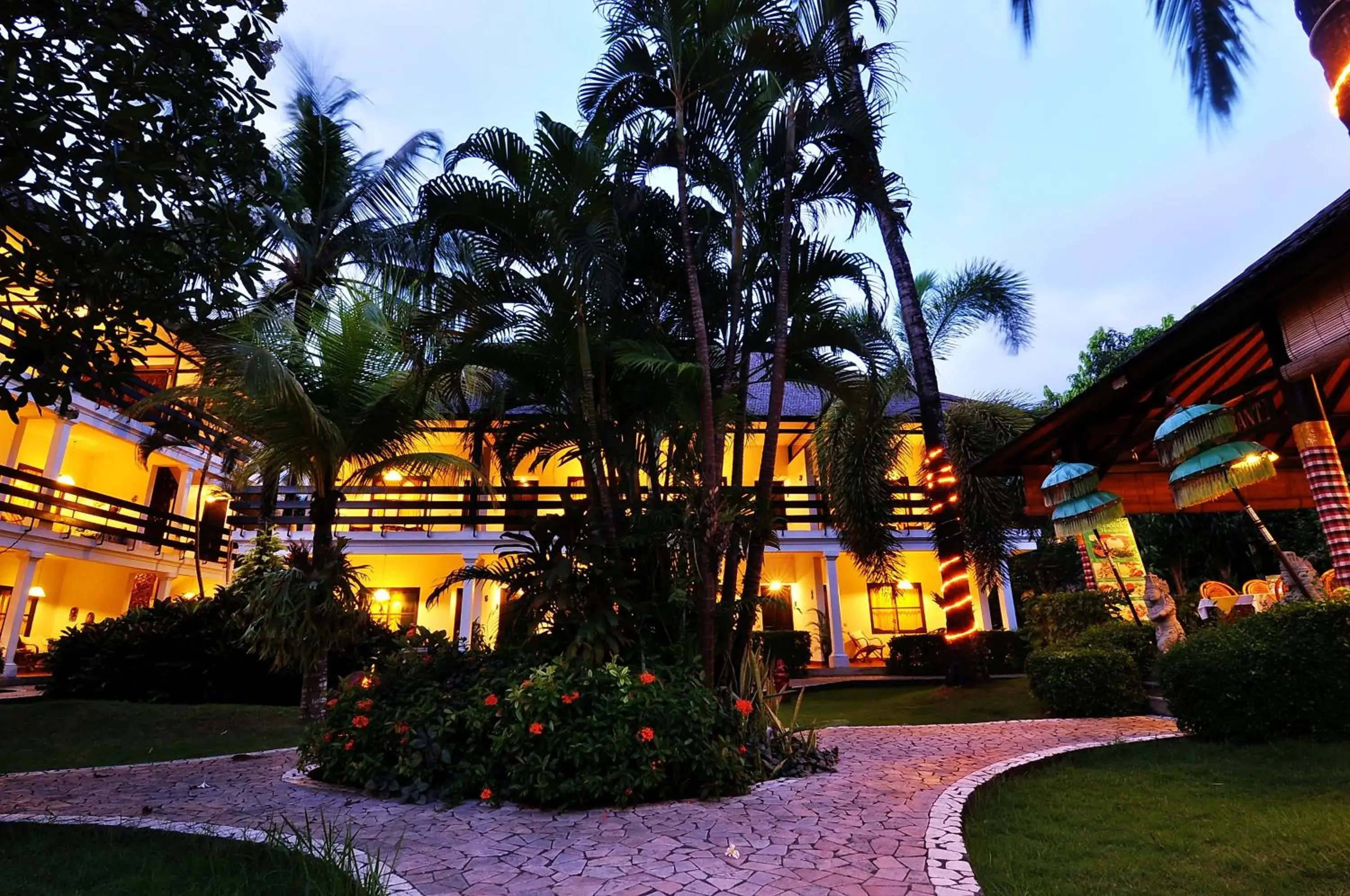 Property Building in Hotel Palm Garden Bali
