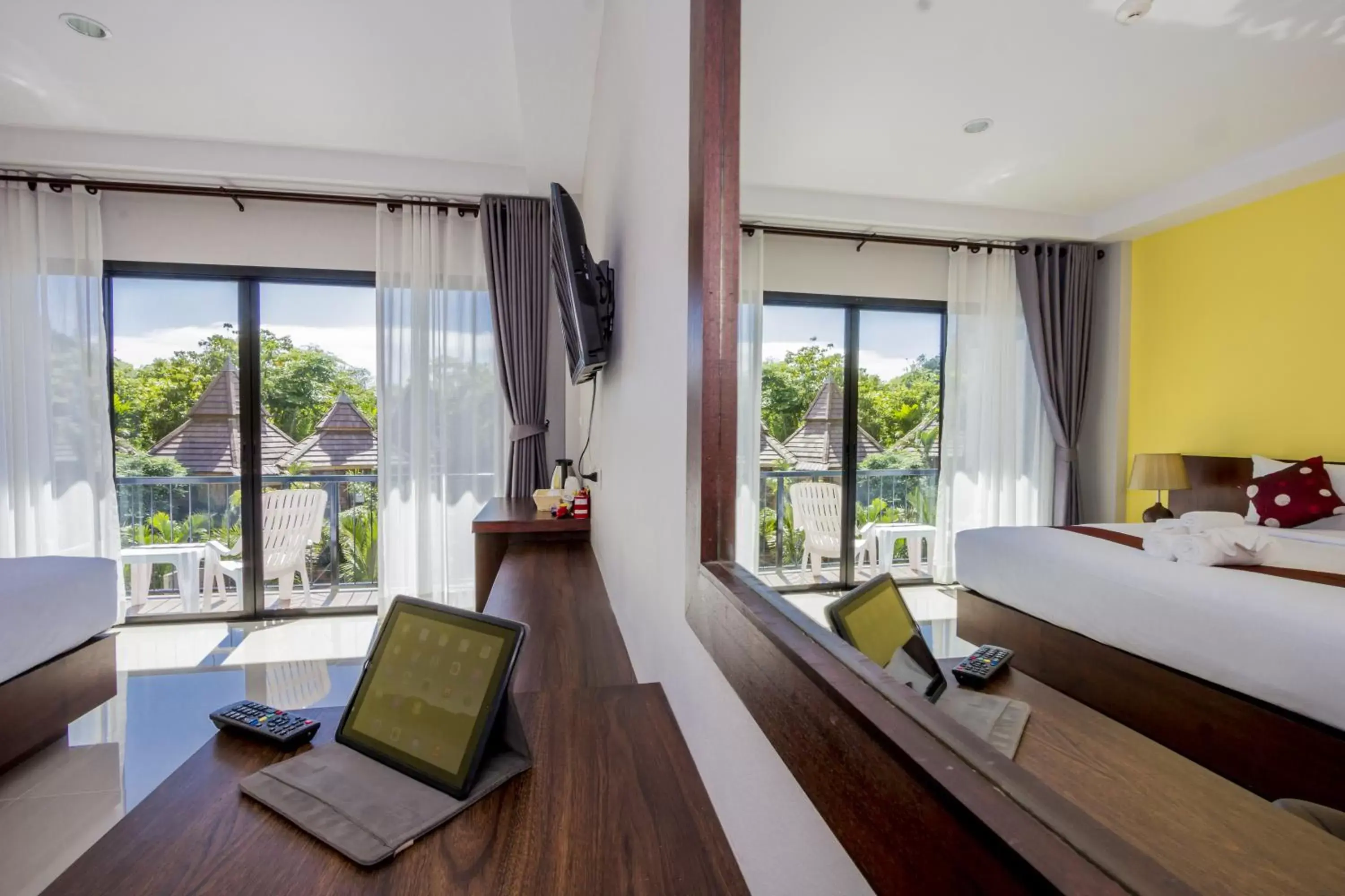 Bedroom, View in Andaman Pearl Resort