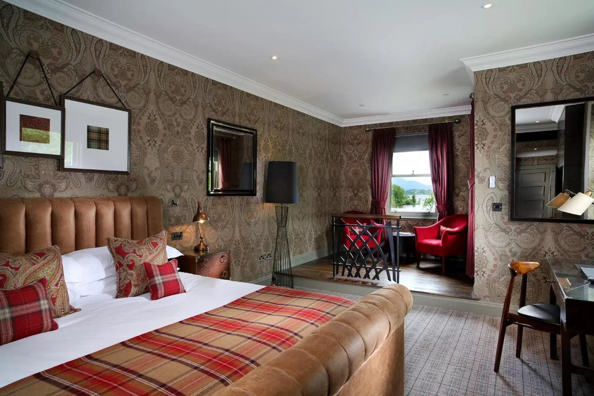 Bedroom in Cameron House on Loch Lomond