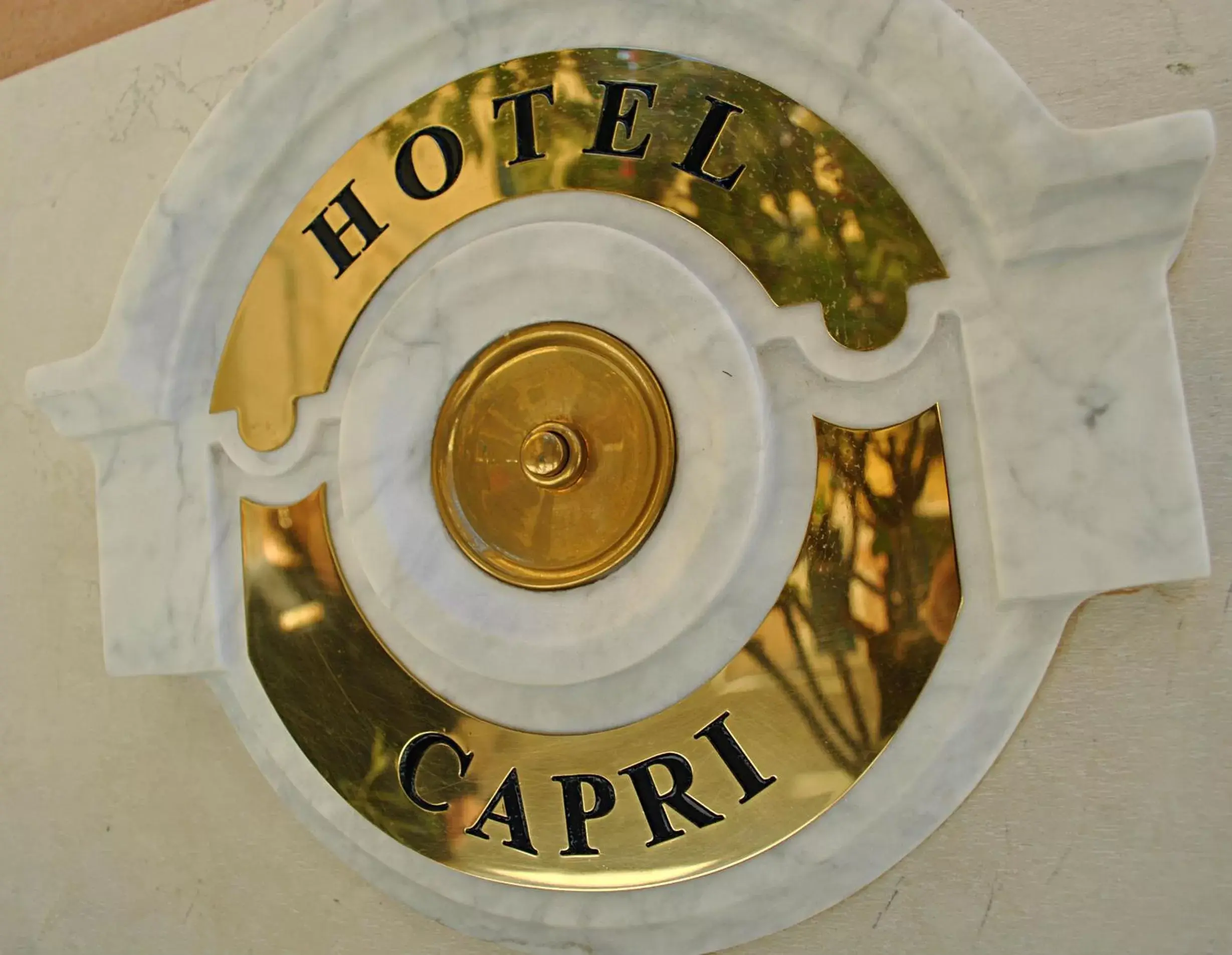 Decorative detail, Property Logo/Sign in Hotel Carlton Capri