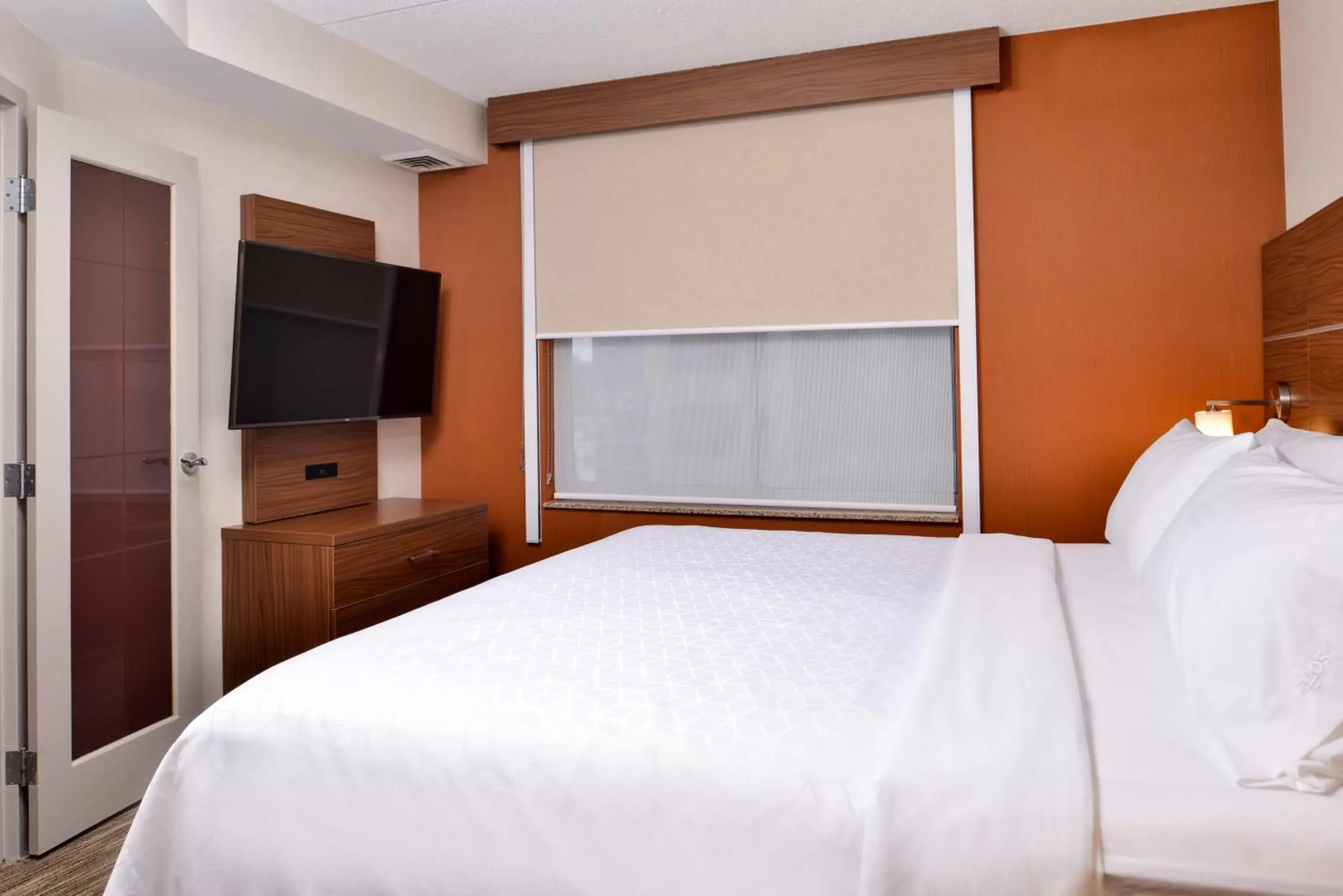 Photo of the whole room, Bed in Holiday Inn Express & Suites Buffalo Downtown, an IHG Hotel