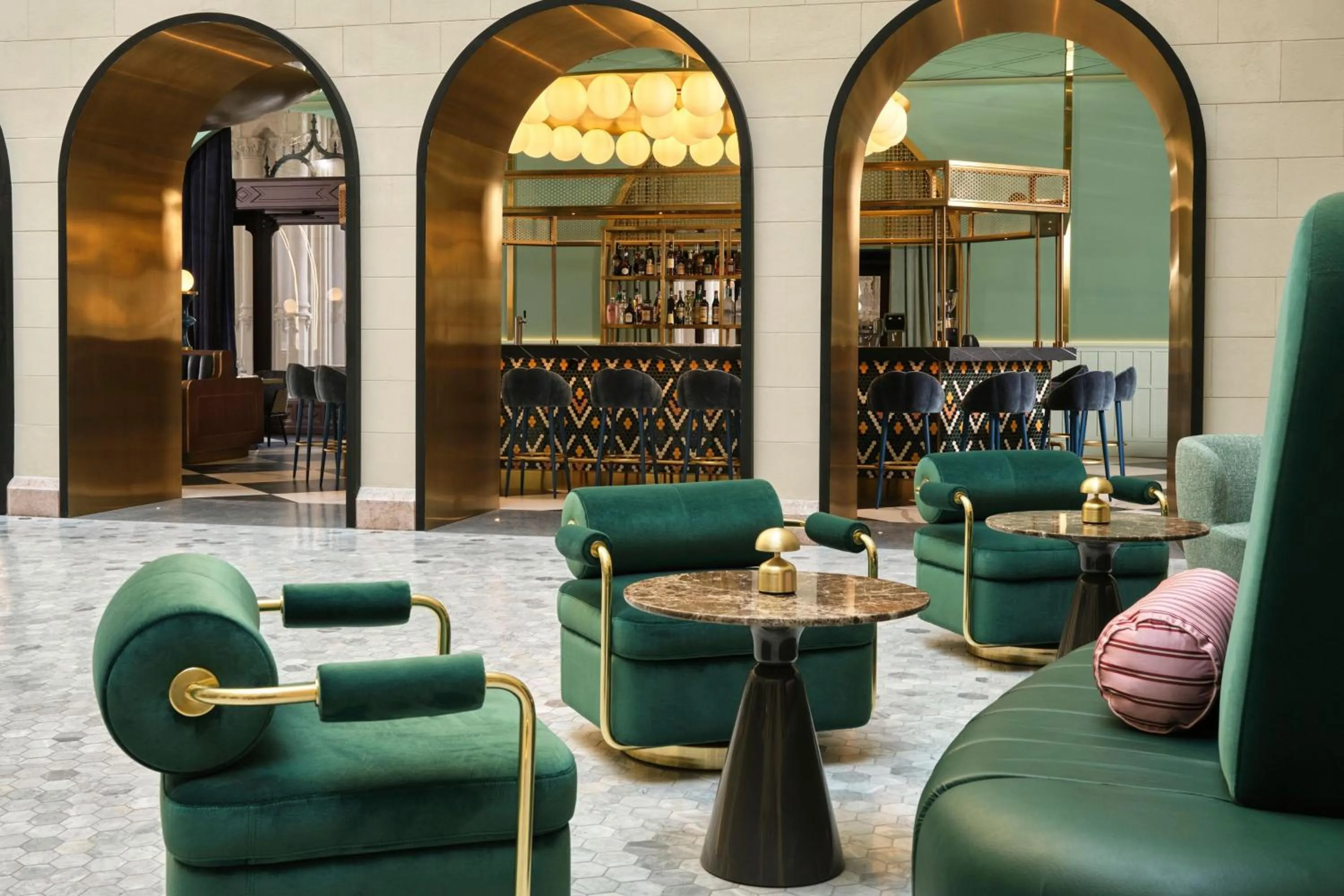 Lobby or reception in W Budapest