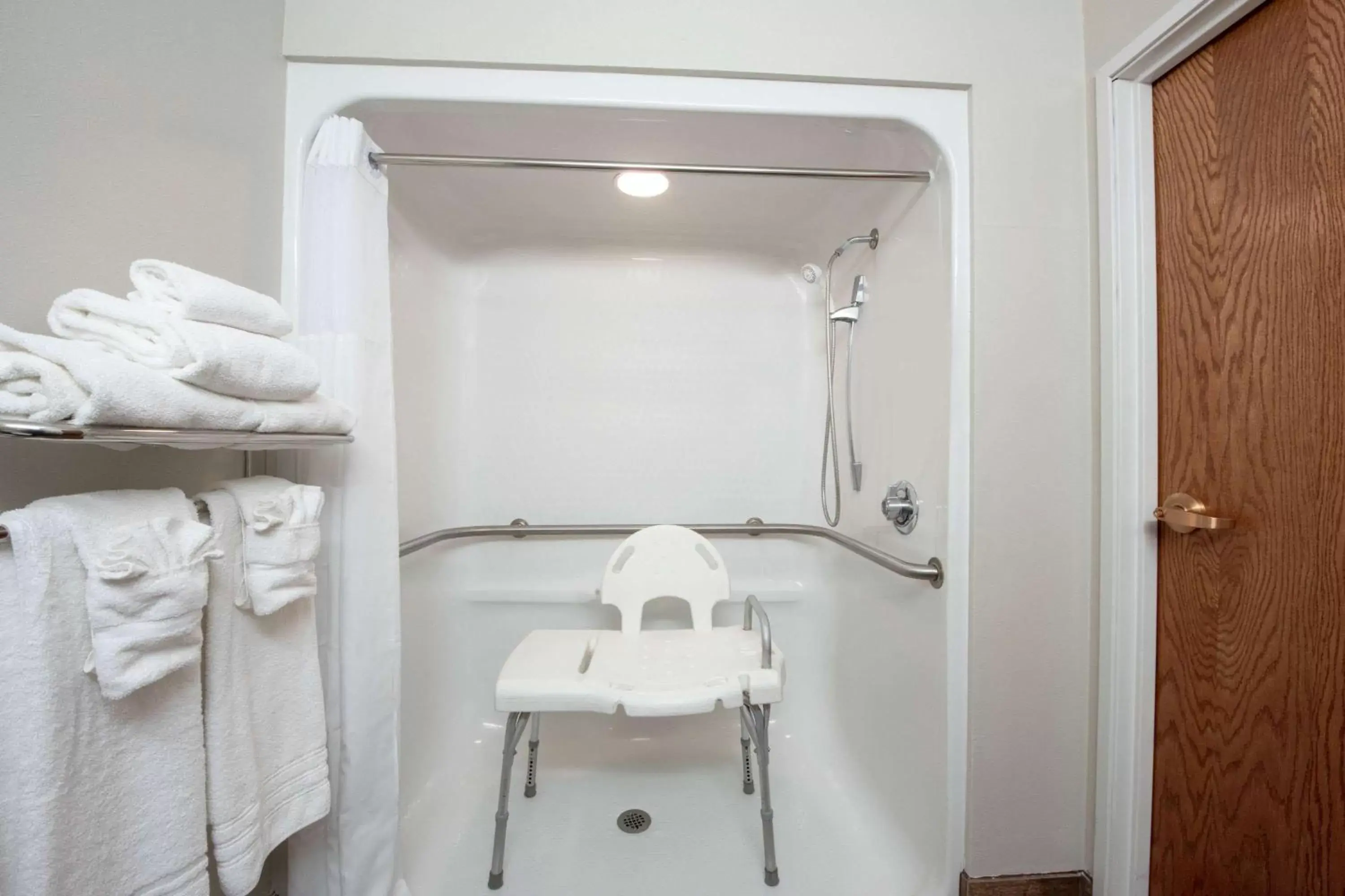 Shower, Bathroom in Microtel Inn & Suites by Wyndham Springfield