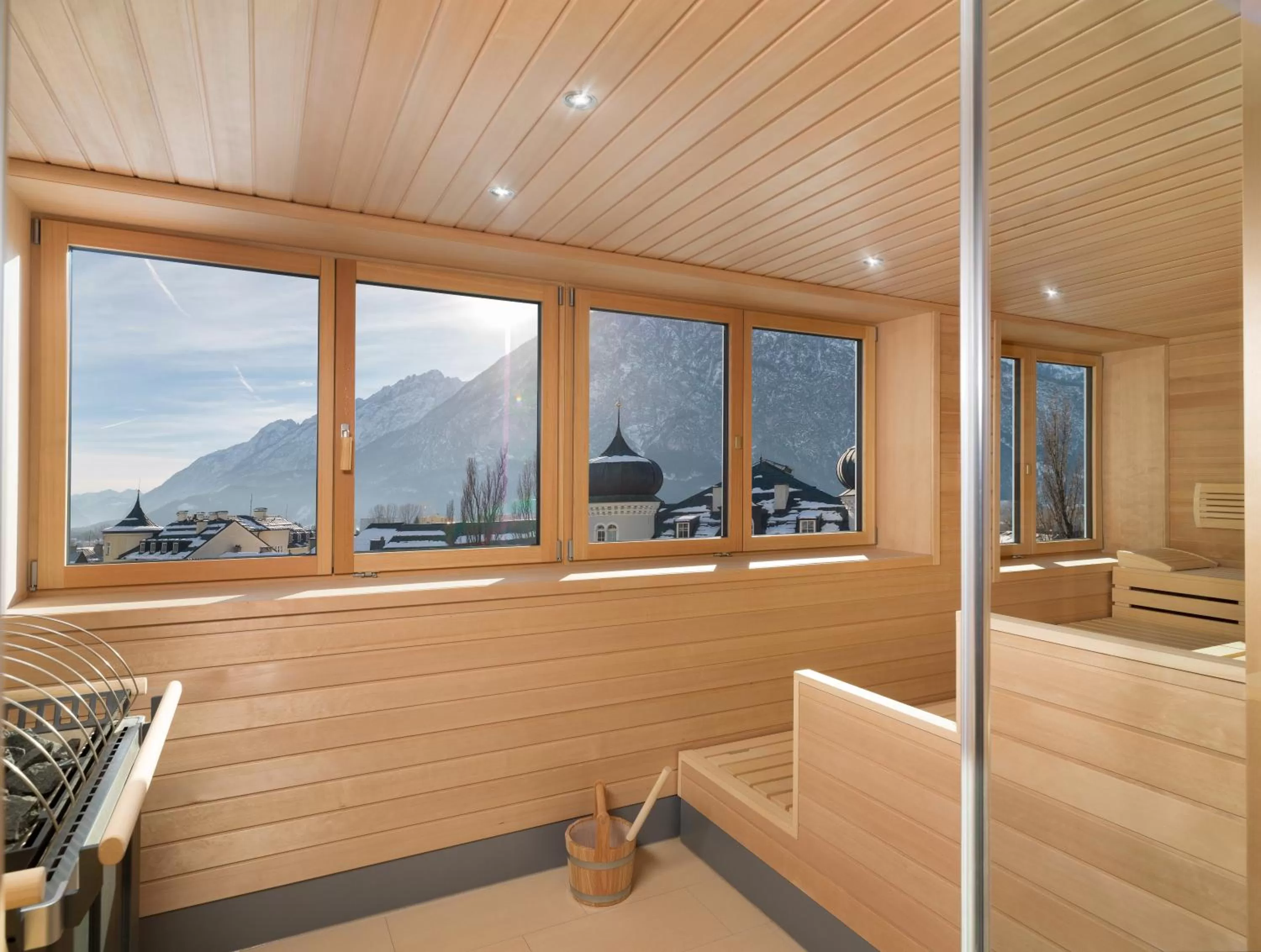 Spa and wellness centre/facilities in Vergeiner's Hotel Traube