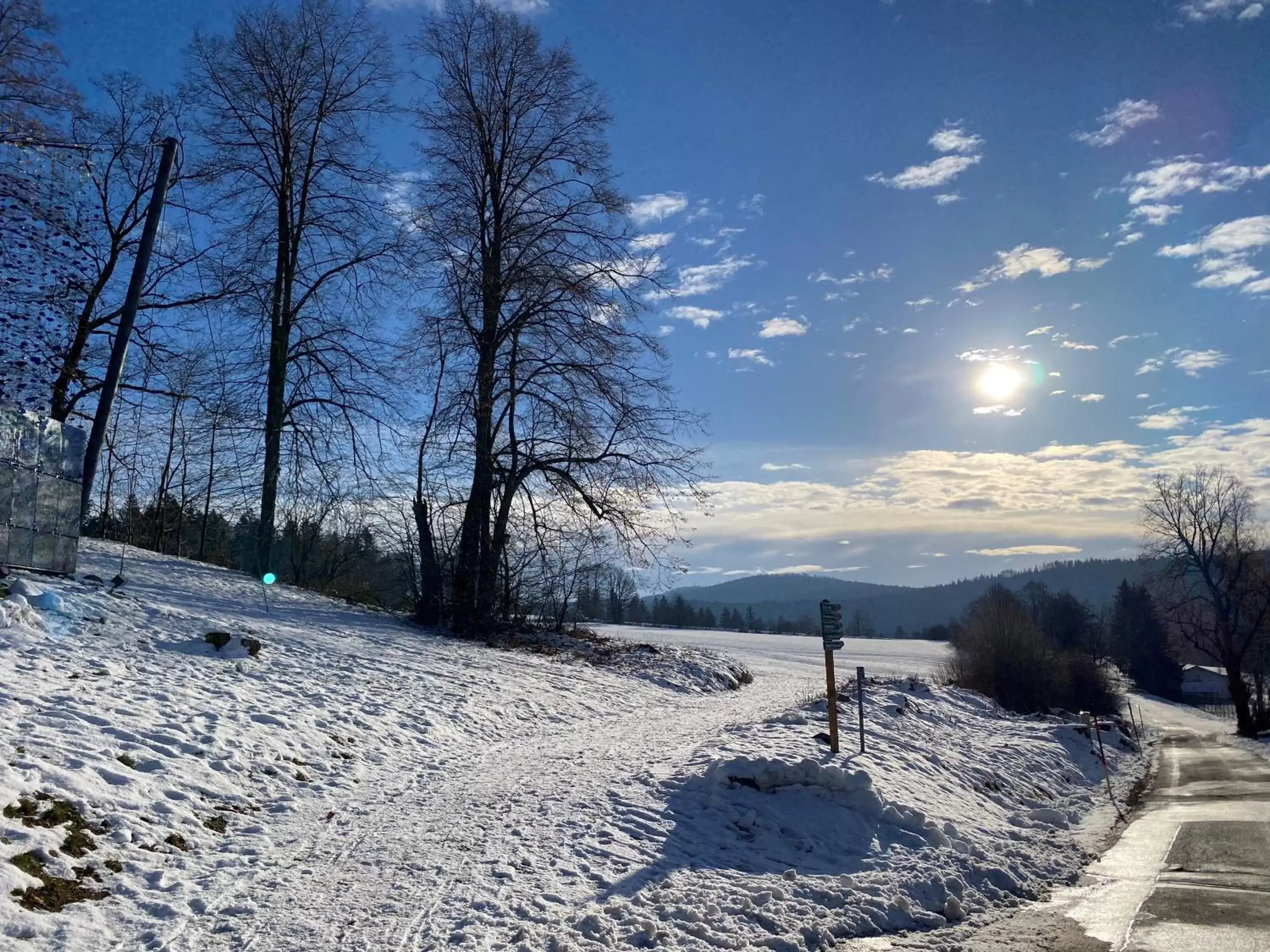 Natural landscape, Winter in ACHAT Hotel Waldkirchen