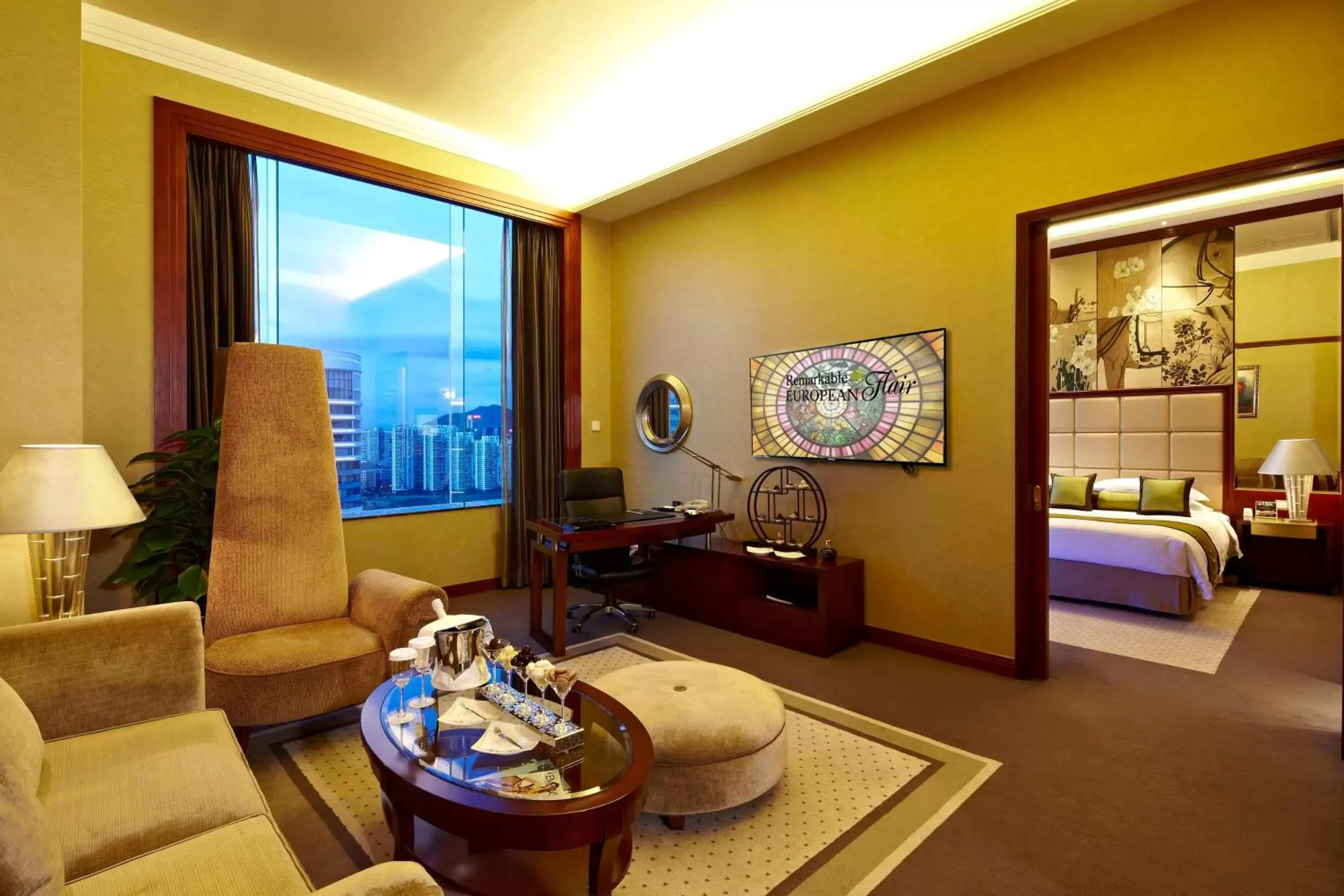 Bedroom in Kempinski Hotel Shenzhen