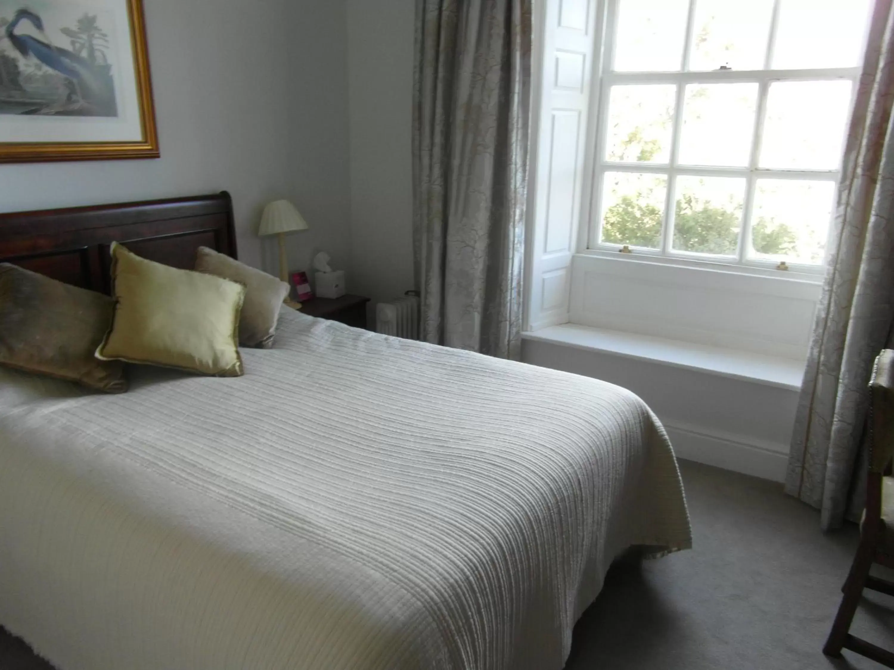 Bedroom, Bed in Chicheley Hall