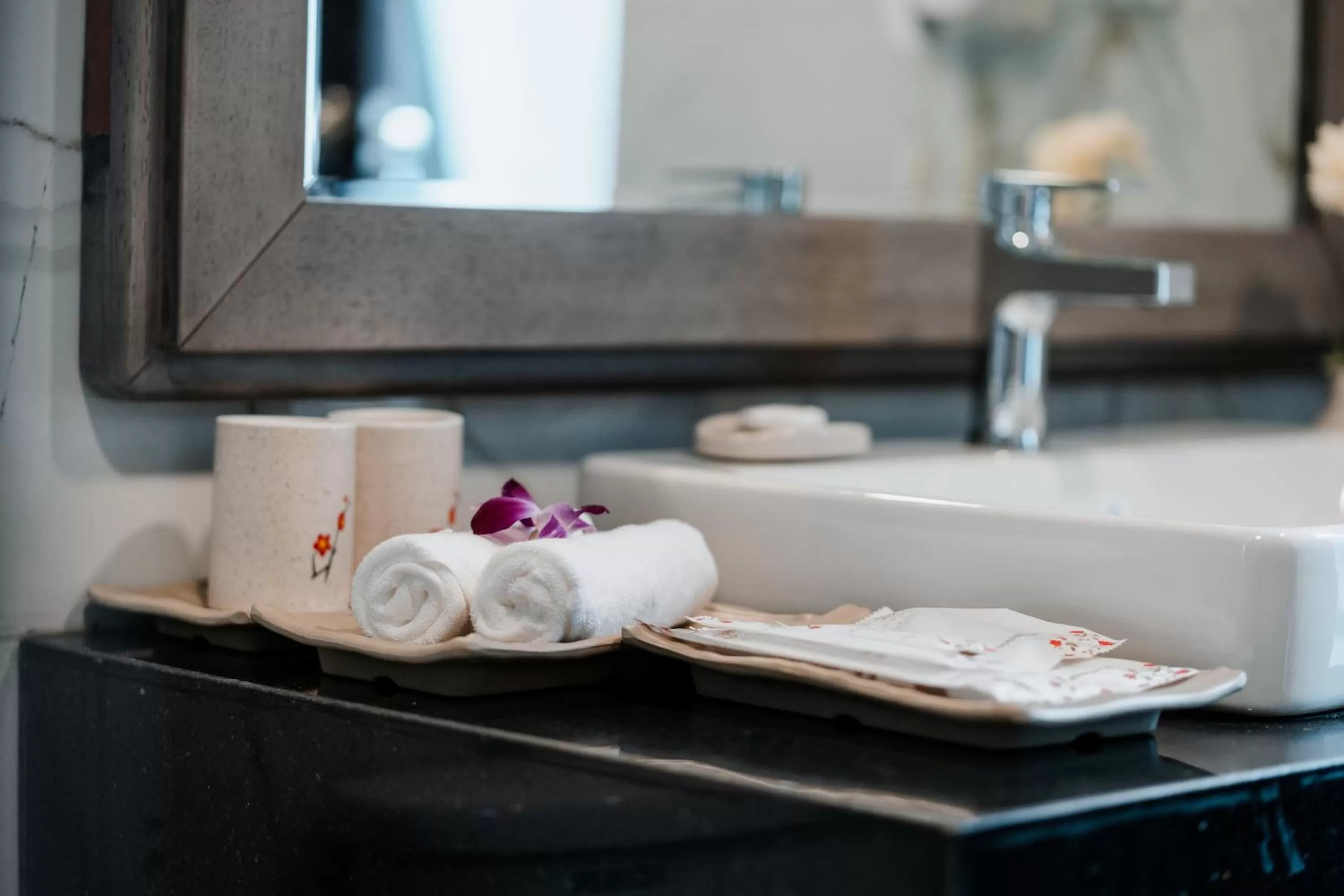 Bathroom in Marigold Hotel Hanoi