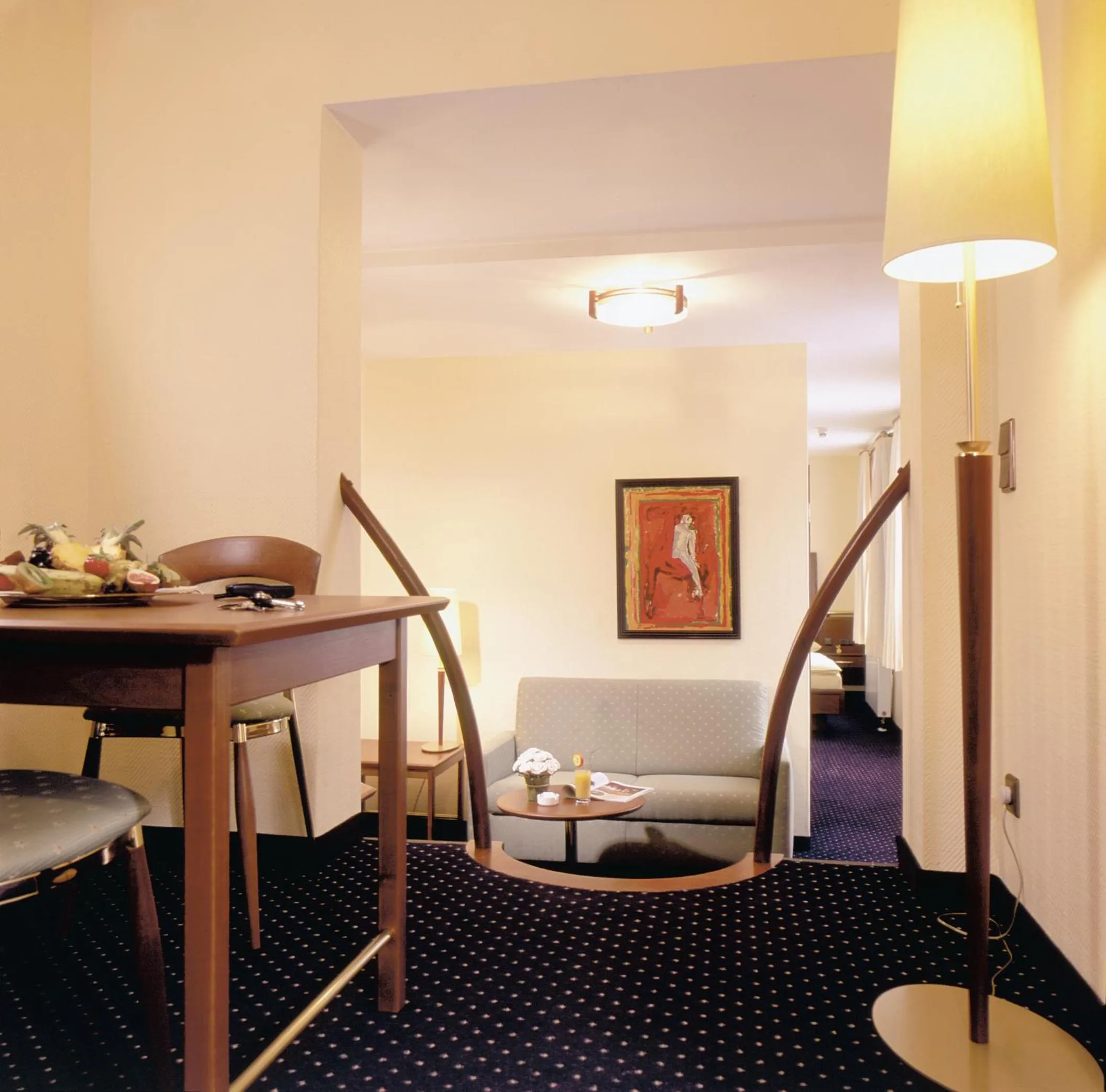 Decorative detail in Victoria Hotel