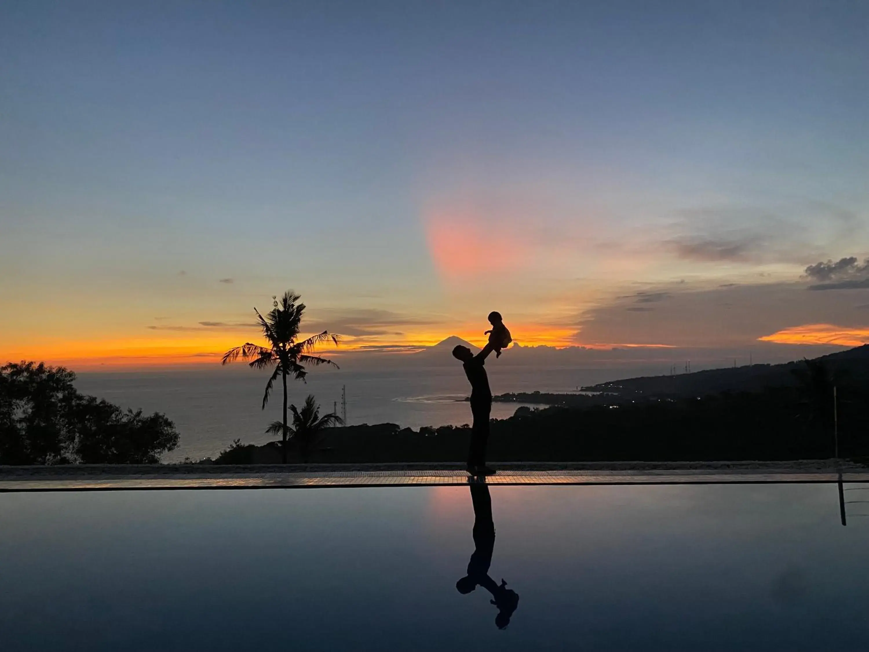 Natural landscape in Villa Umbrella Lombok