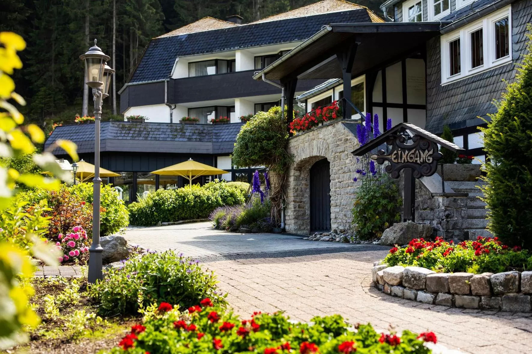 Property building in Romantik Hotel Stryckhaus