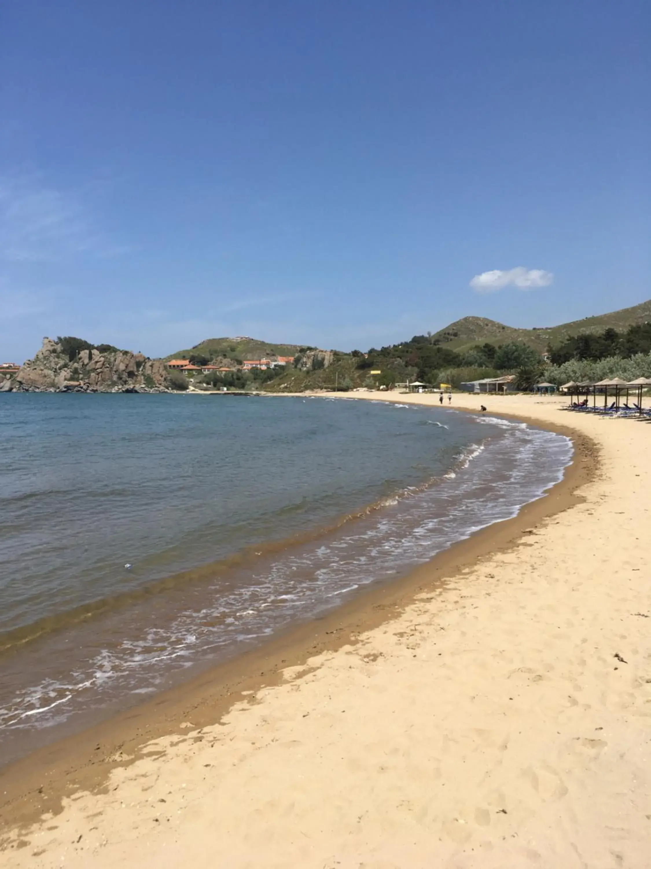 Beach in Ifestos Hotel