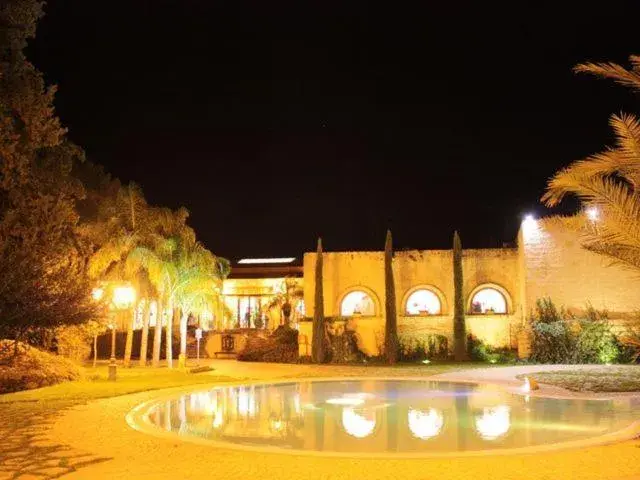 Night, Property Building in Relais Reggia Domizia