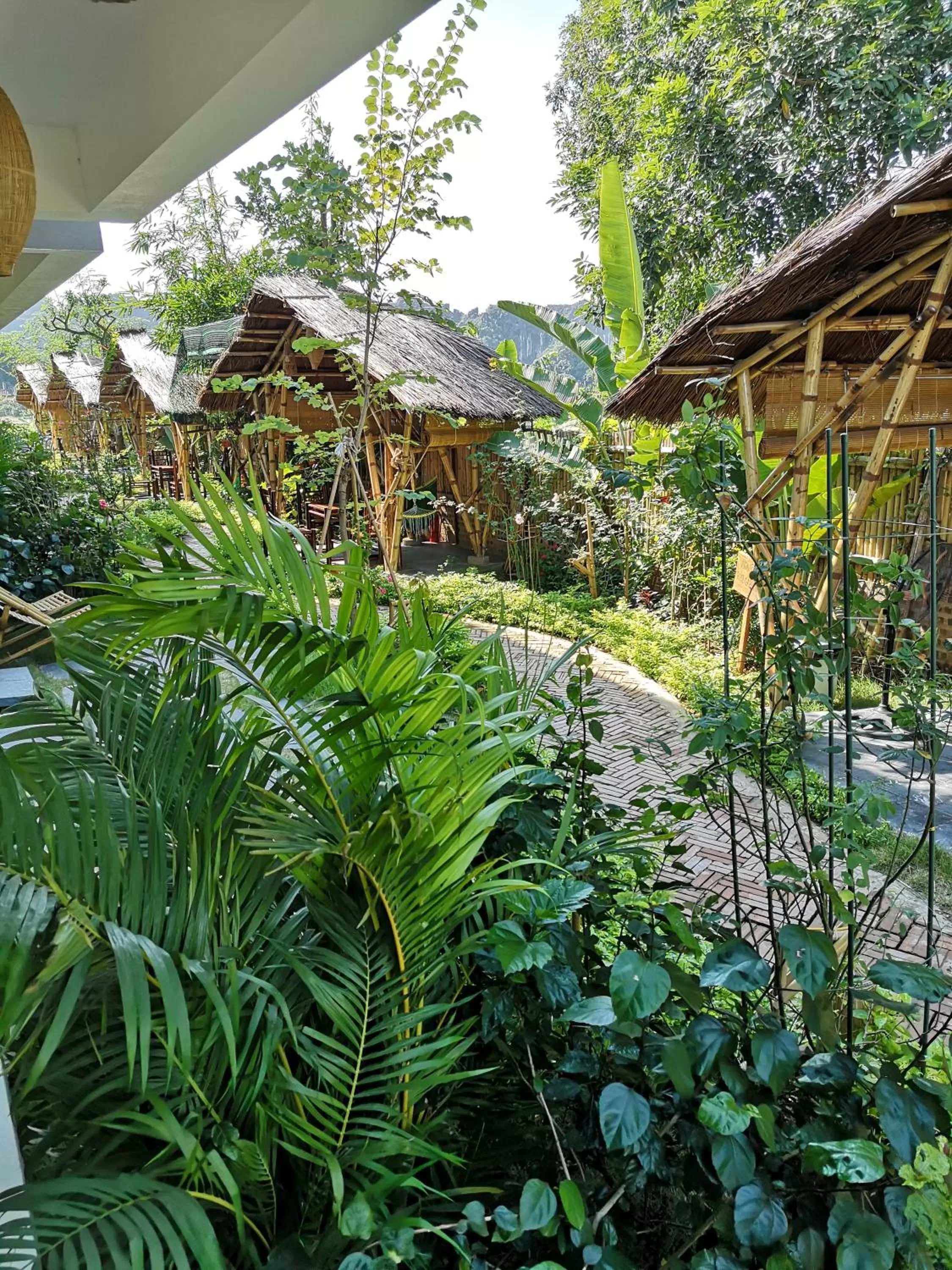 Garden view in Nan House - Tam Coc