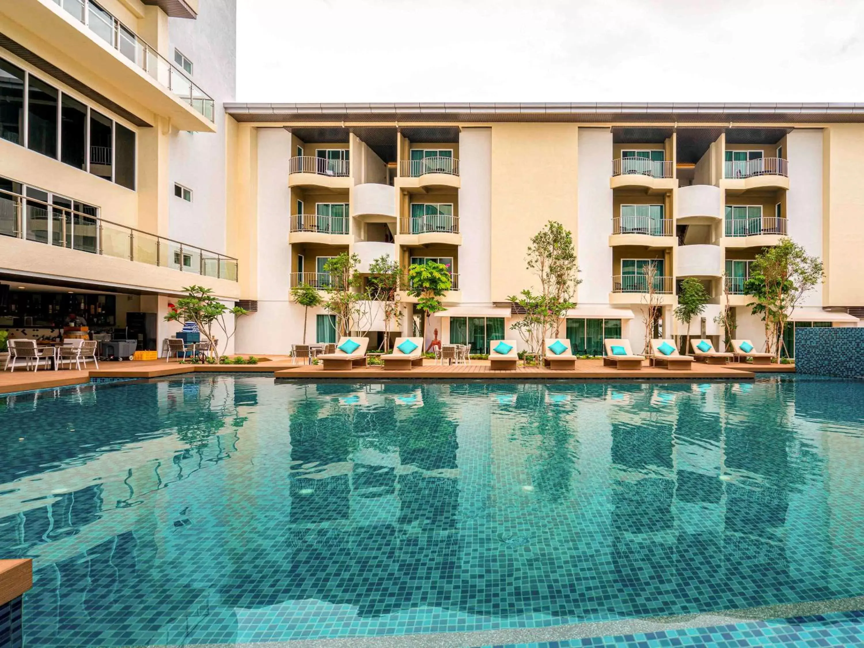 Pool view, Property Building in Mercure Langkawi Pantai Cenang