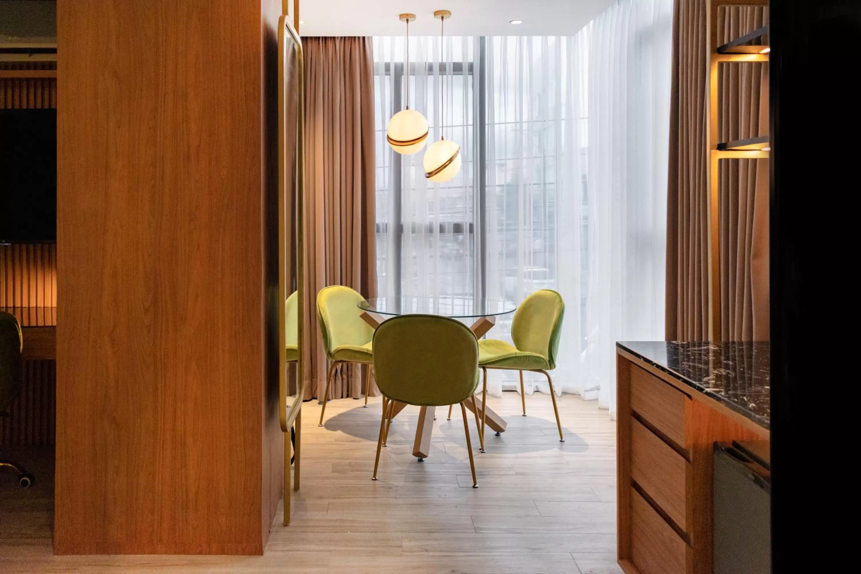 Seating area in Ironwood Hotel