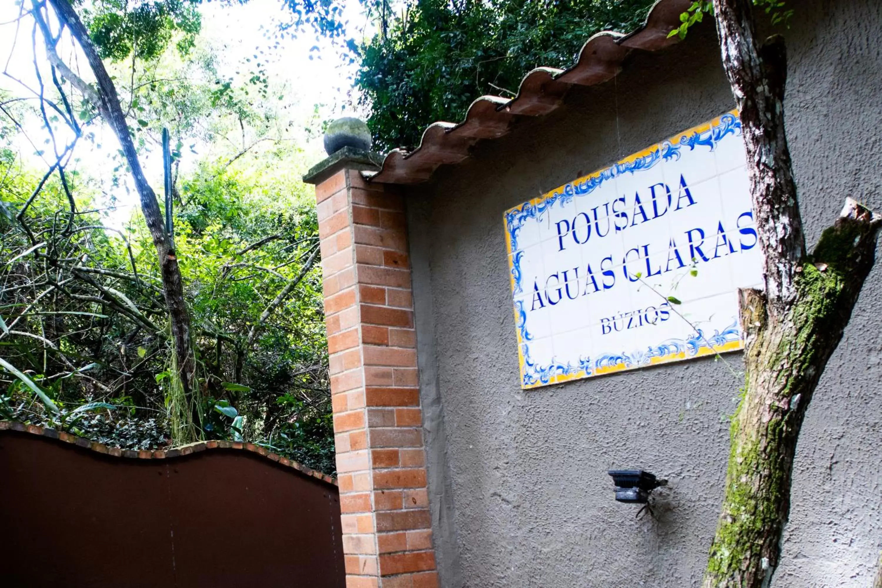 Garden in Pousada Aguas Claras